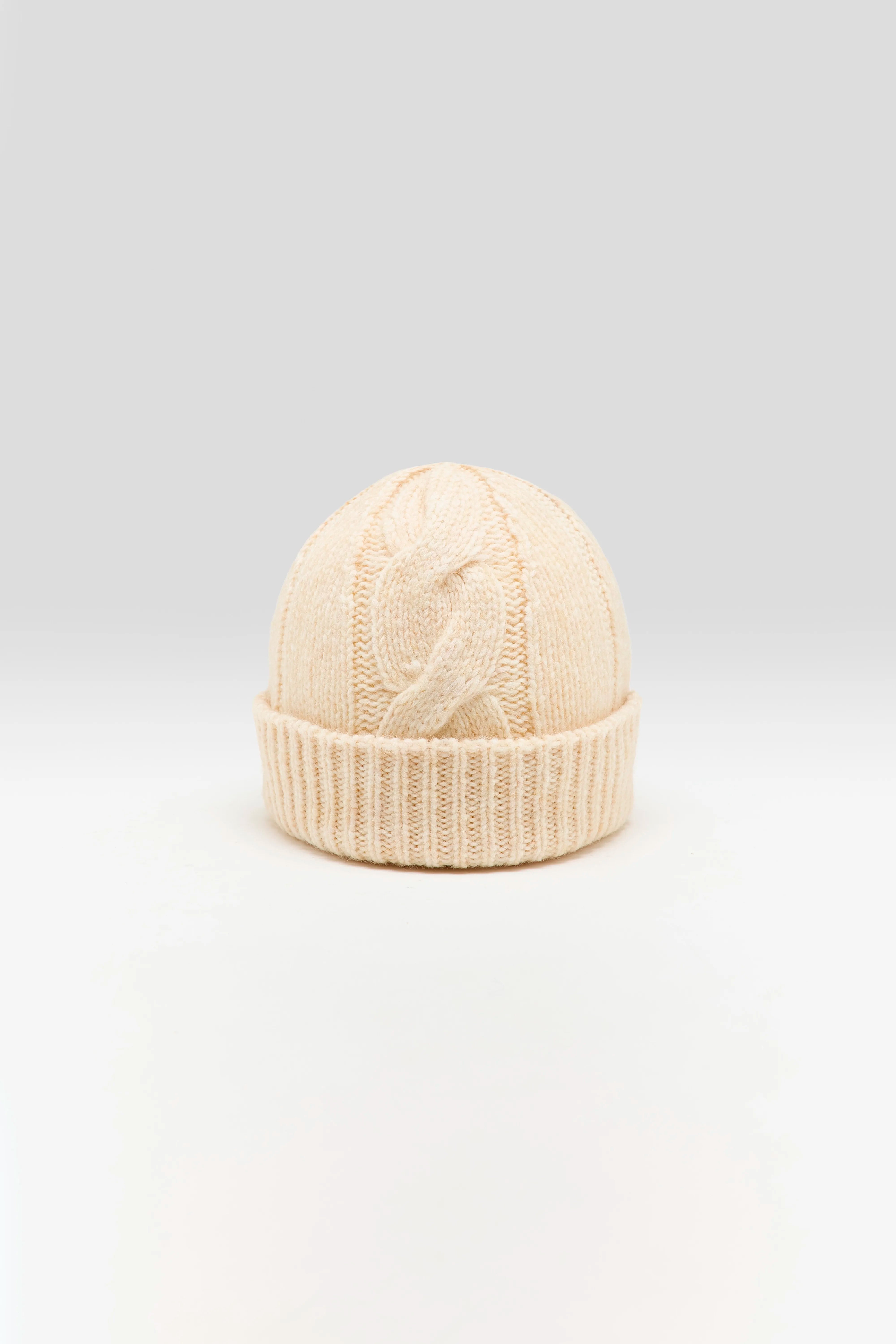 Dicat Knitted Beanie - Ivory For Women | Bellerose
