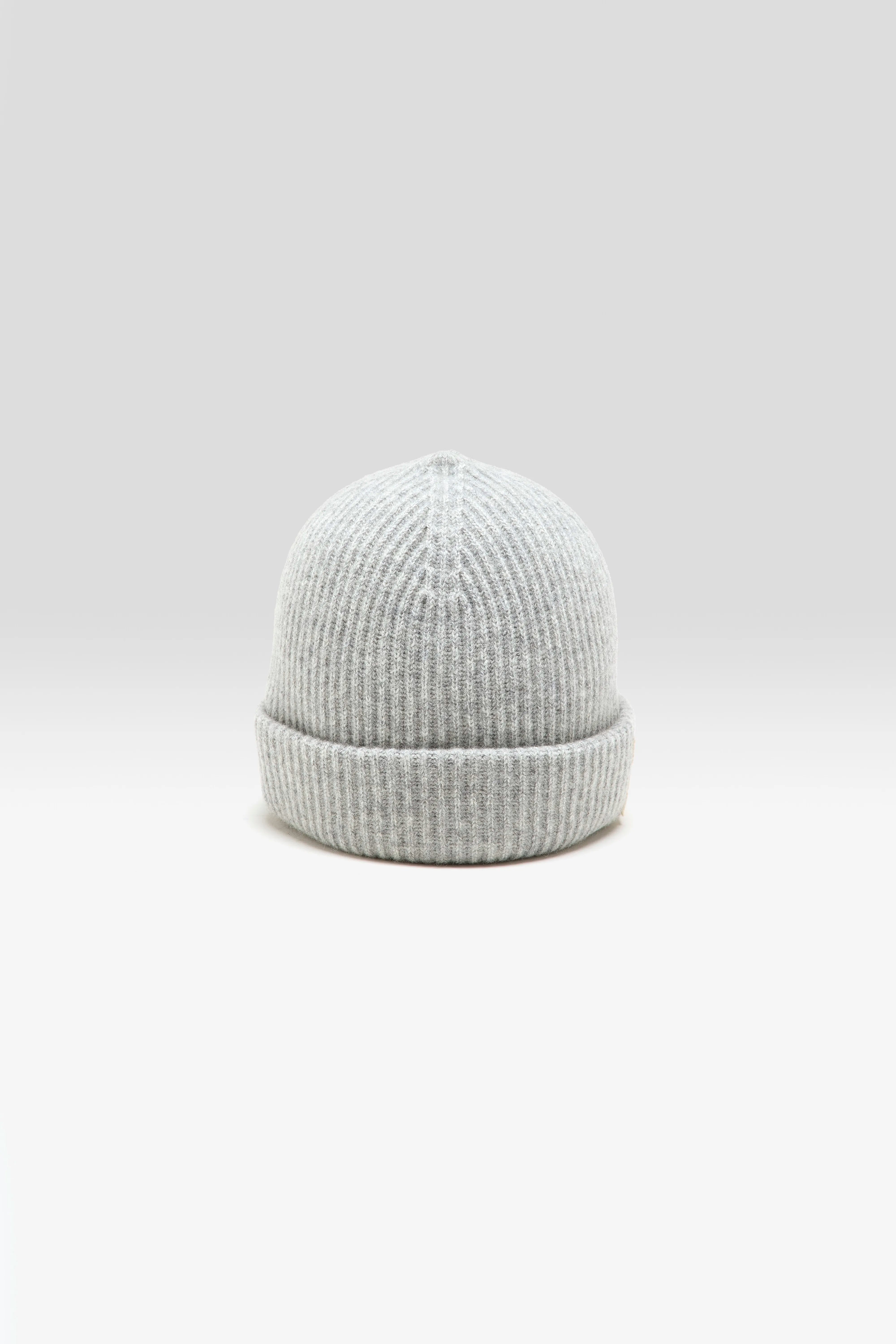 Bonnet Côtelé Gateet - Ecru / Light grey Pour Femme | Bellerose