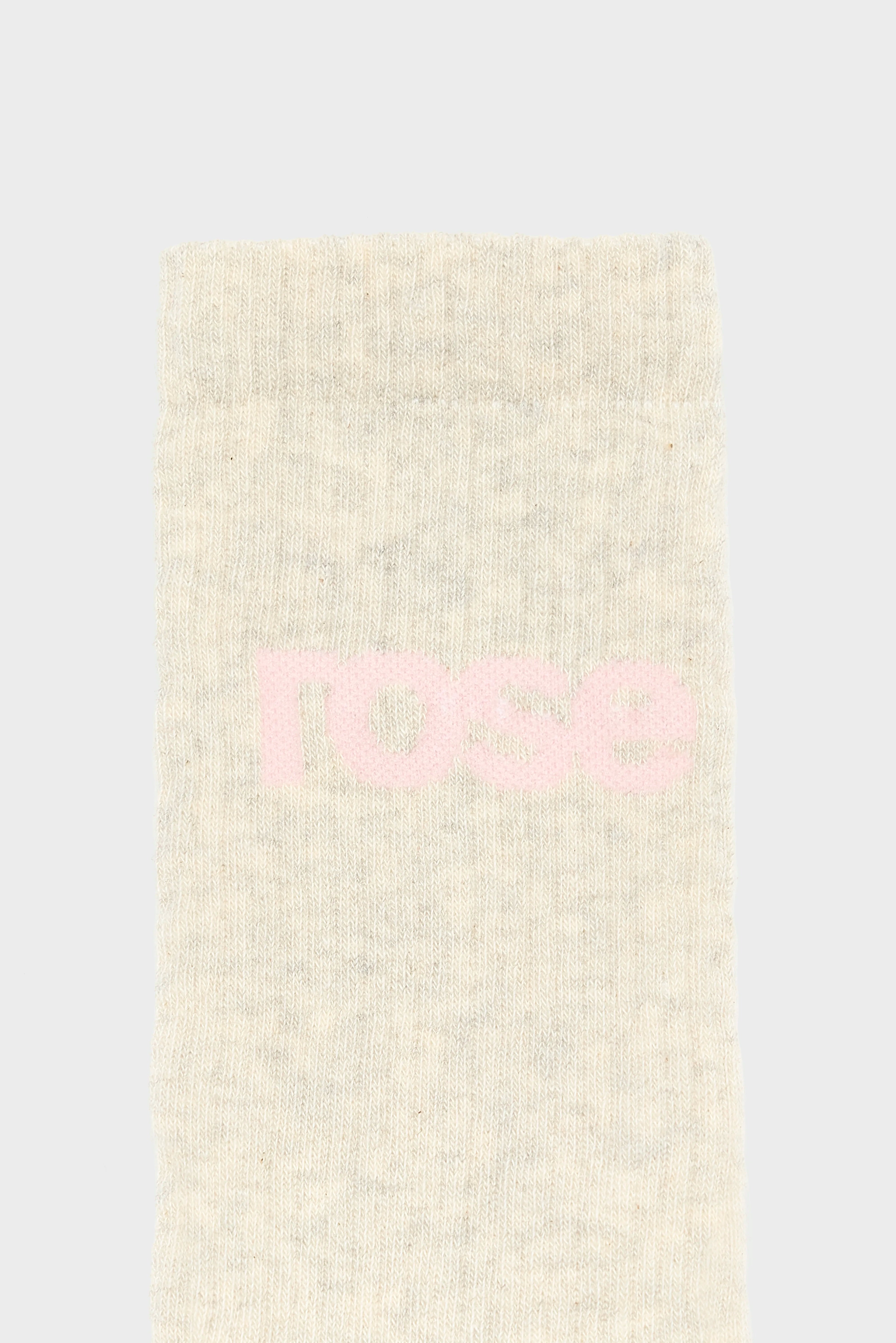 Vem Crew Socks - Oyster For Unisex | Bellerose