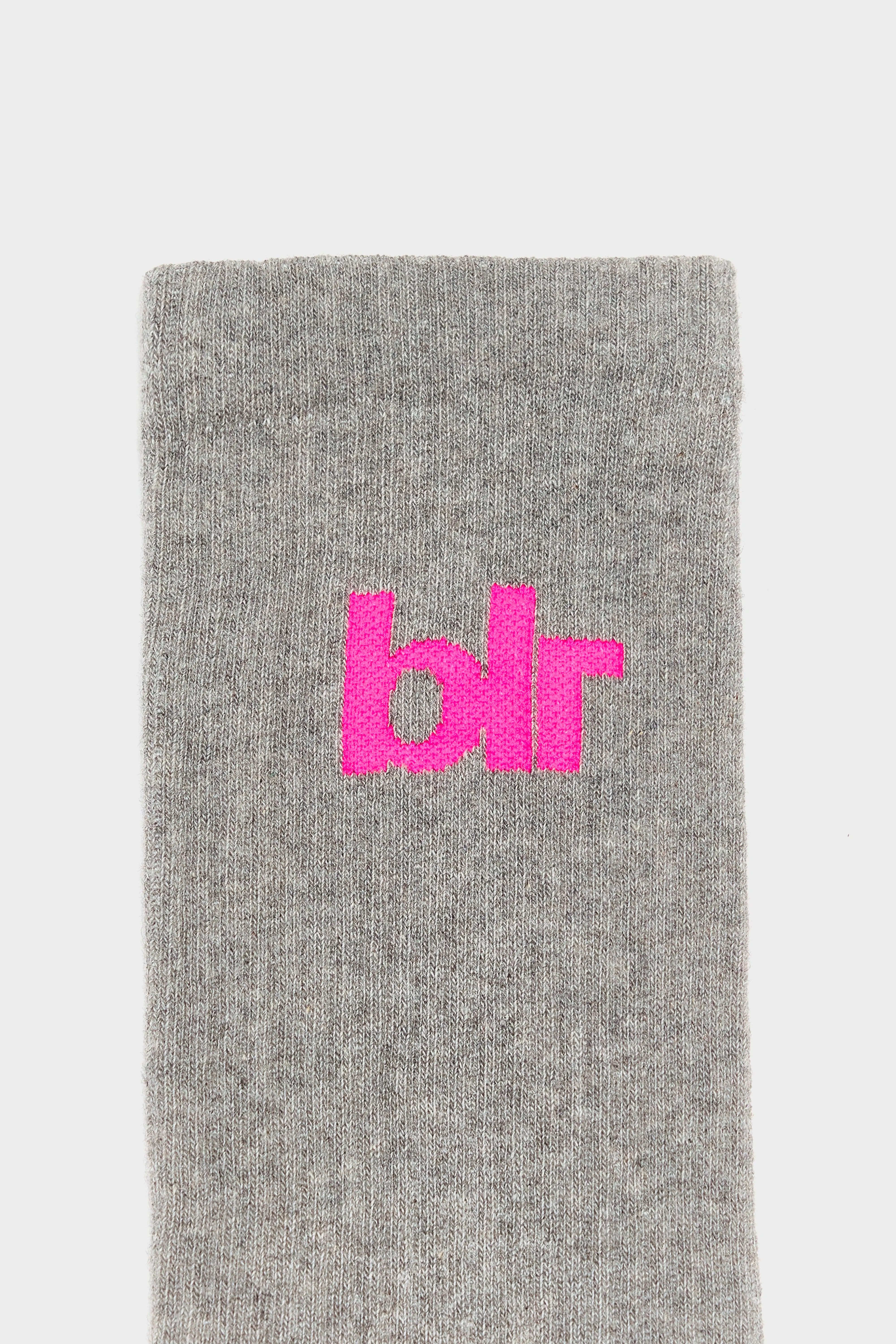 Vem Crew Socks - Mid grey For Unisex | Bellerose