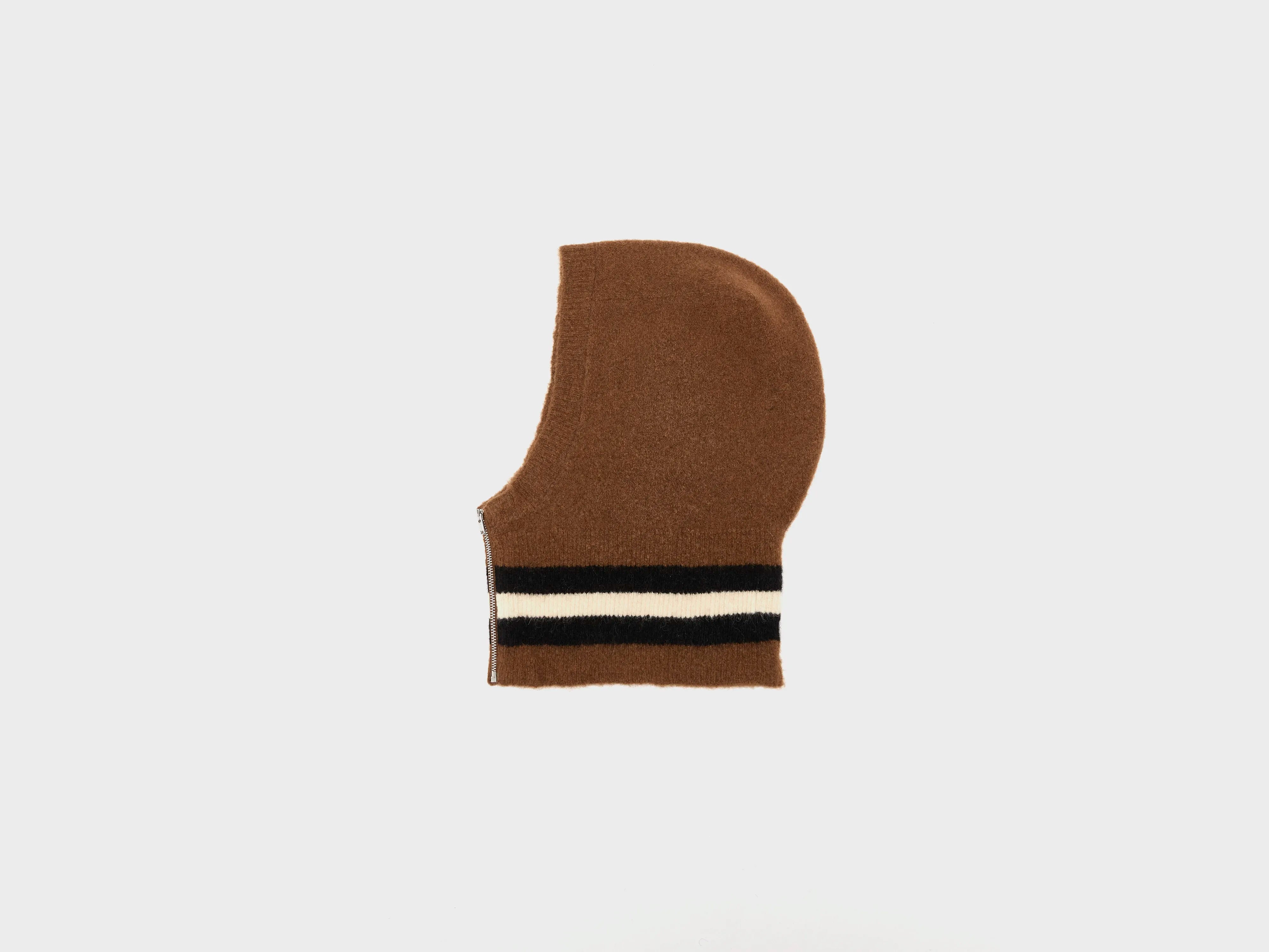Dercy balaclava met rits (252 / W / BISON)