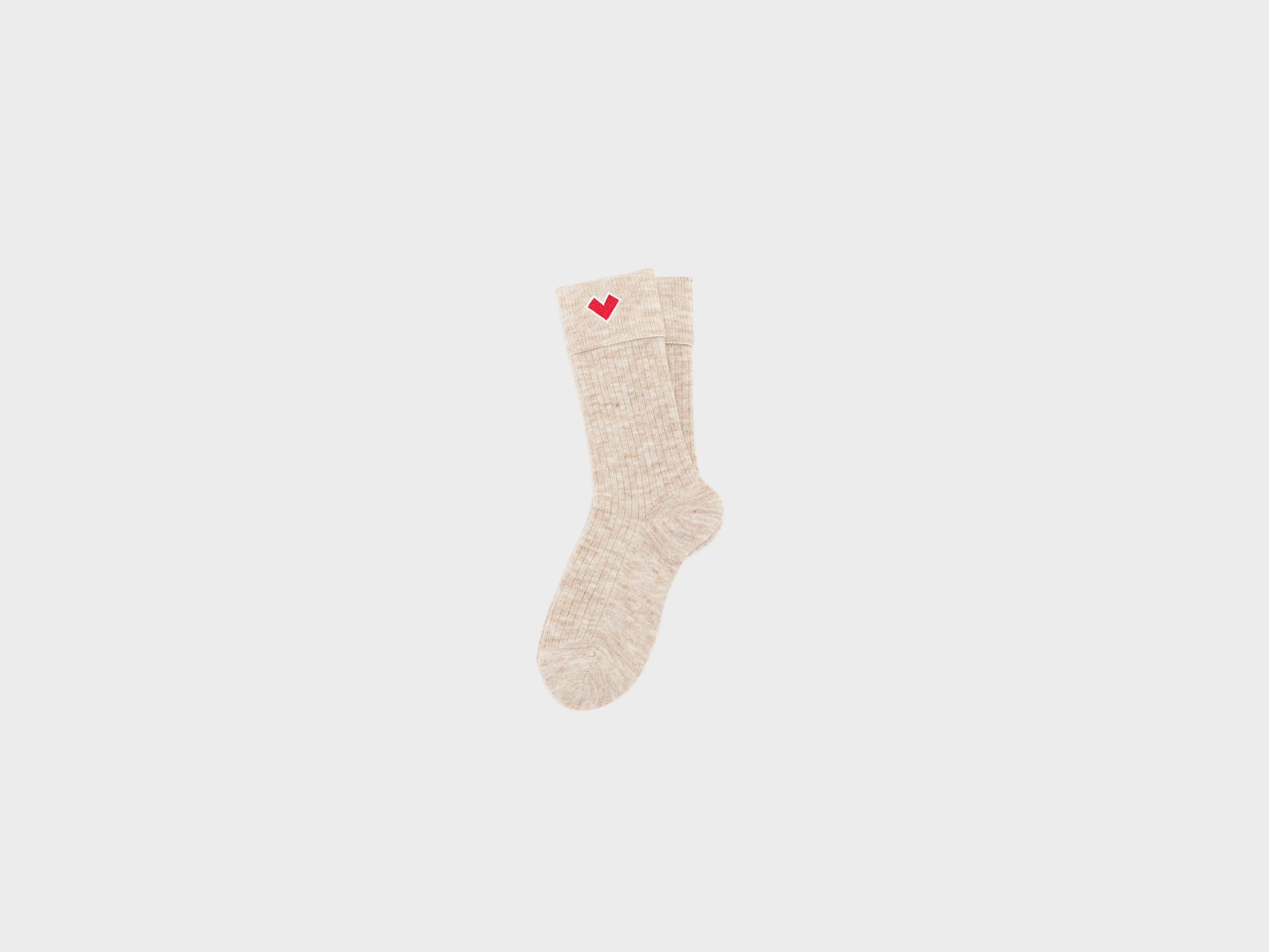 Bani ribbed socks (252 / W / OATMEAL)