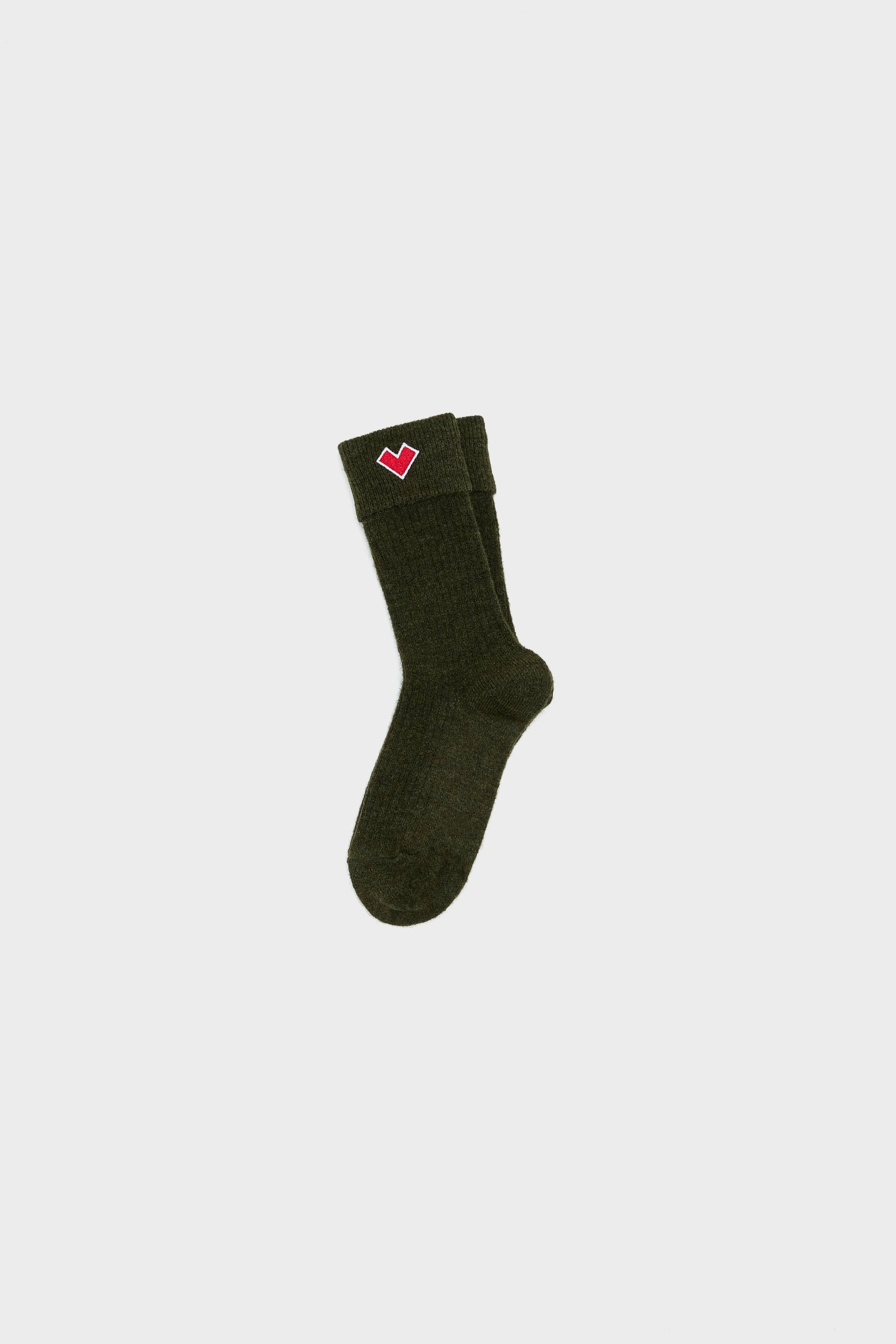 Chaussettes côtelées Bani (252 / W / FOREST)