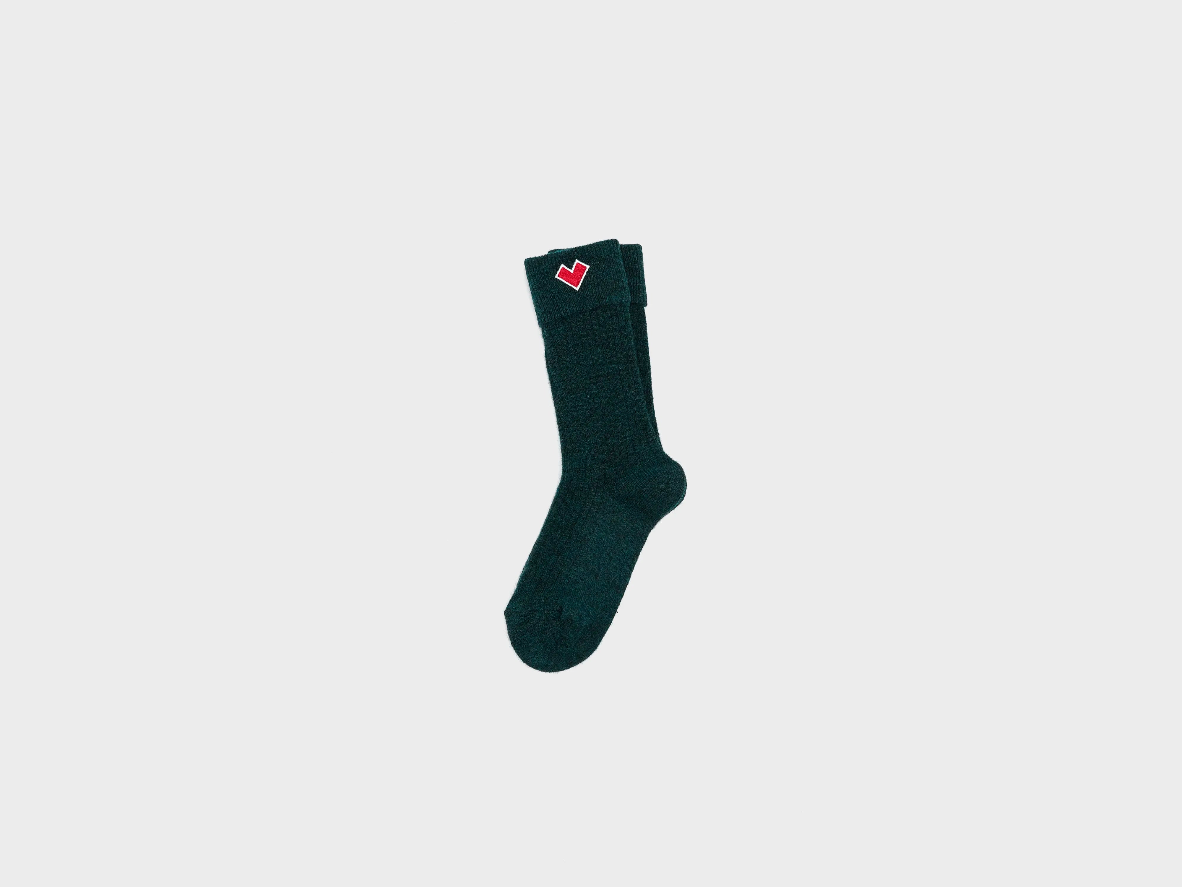 Chaussettes côtelées Bani (252 / W / EMERALD)