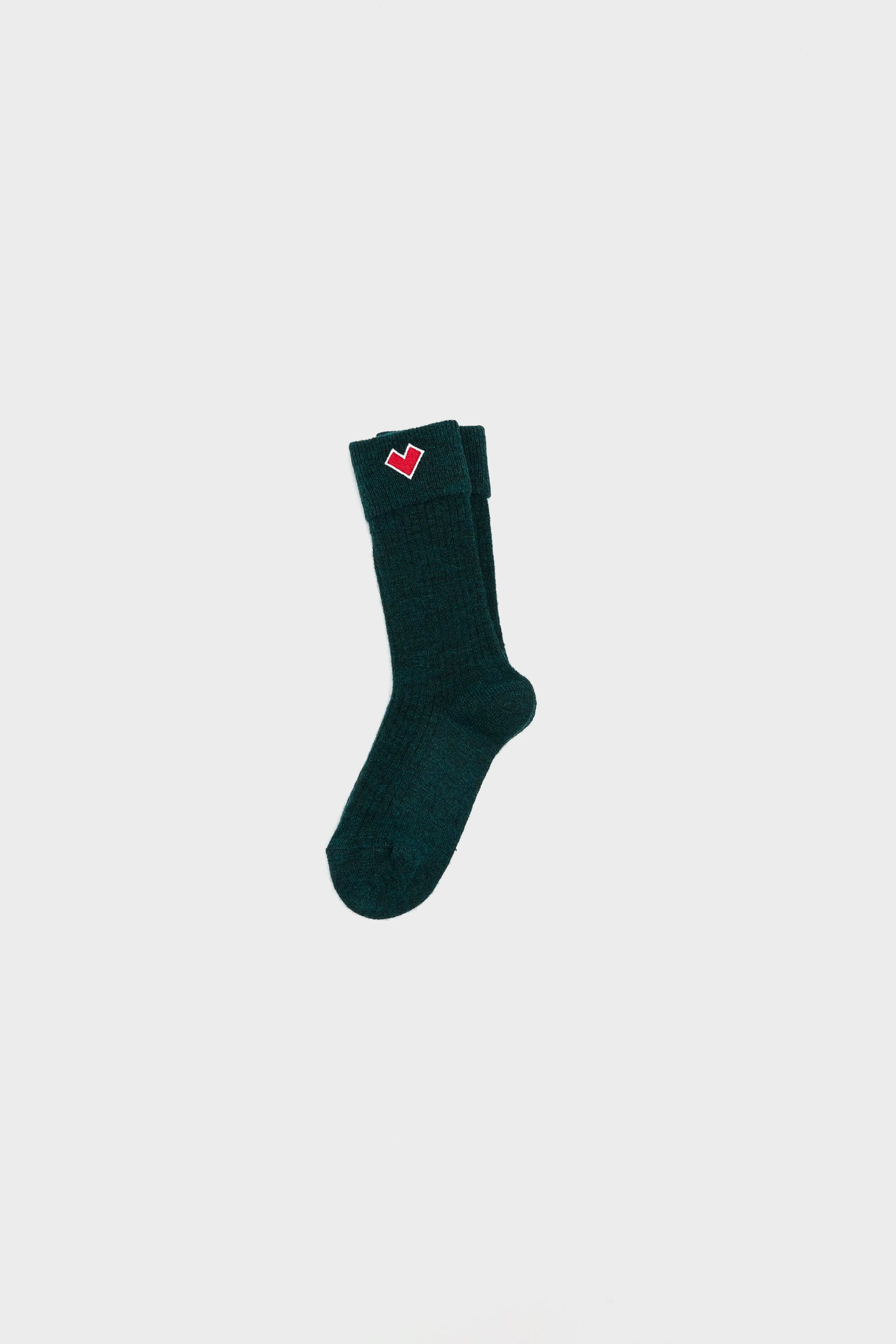 Chaussettes côtelées Bani (252 / W / EMERALD)