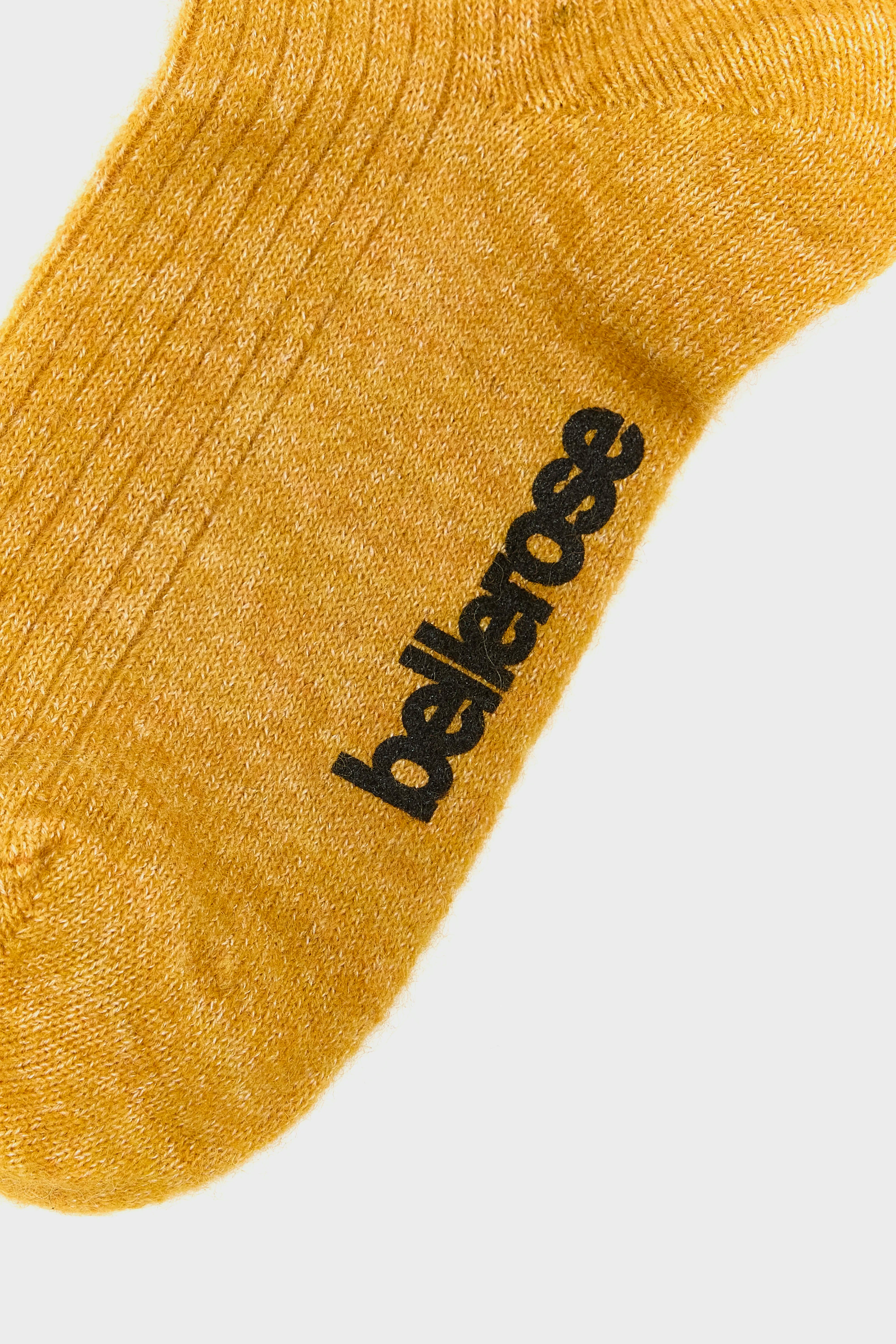 Chaussettes Côtelées Bani - Curcuma Pour Femme | Bellerose