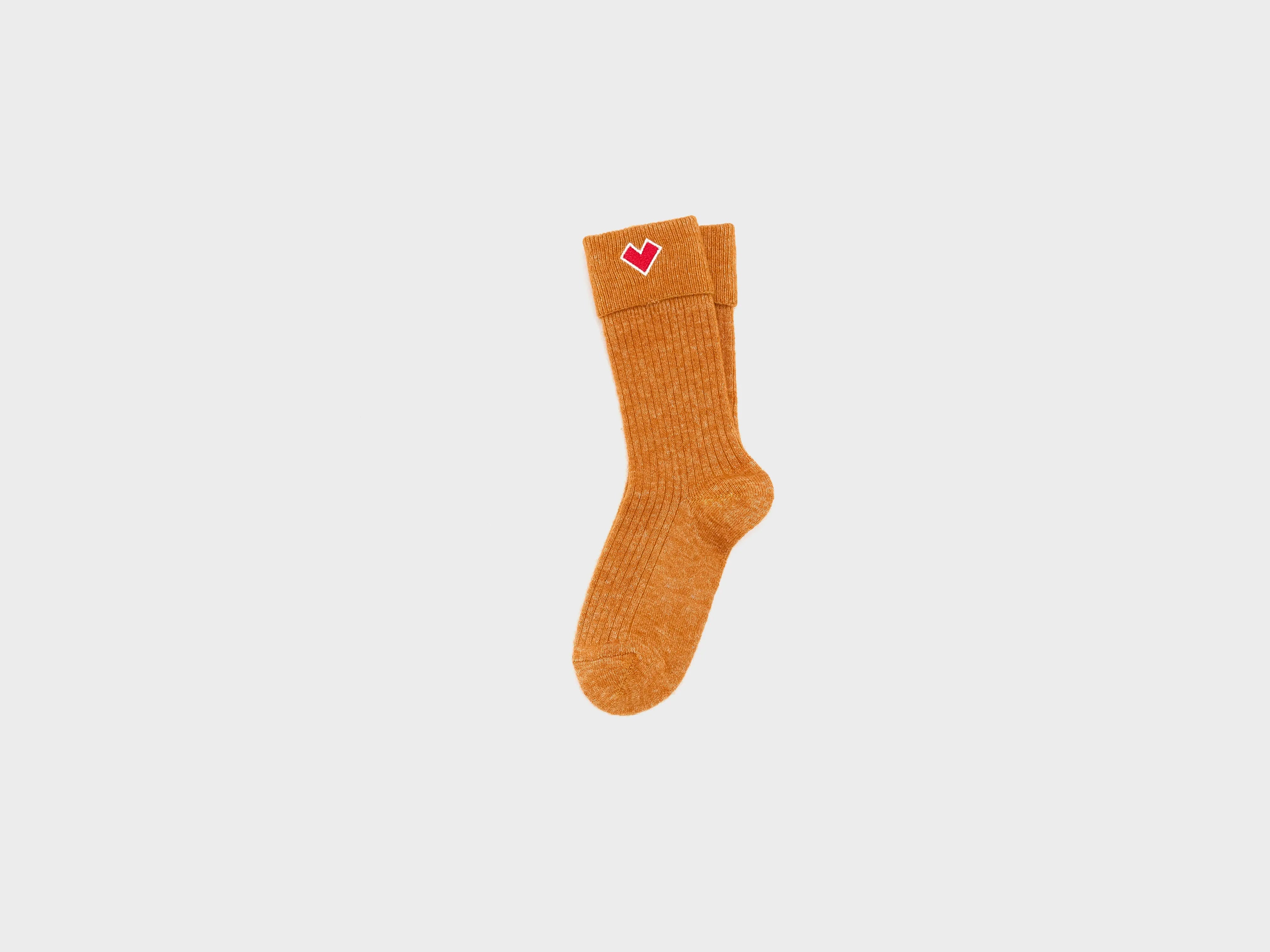 Chaussettes côtelées Bani (252 / W / CAPUCINE)
