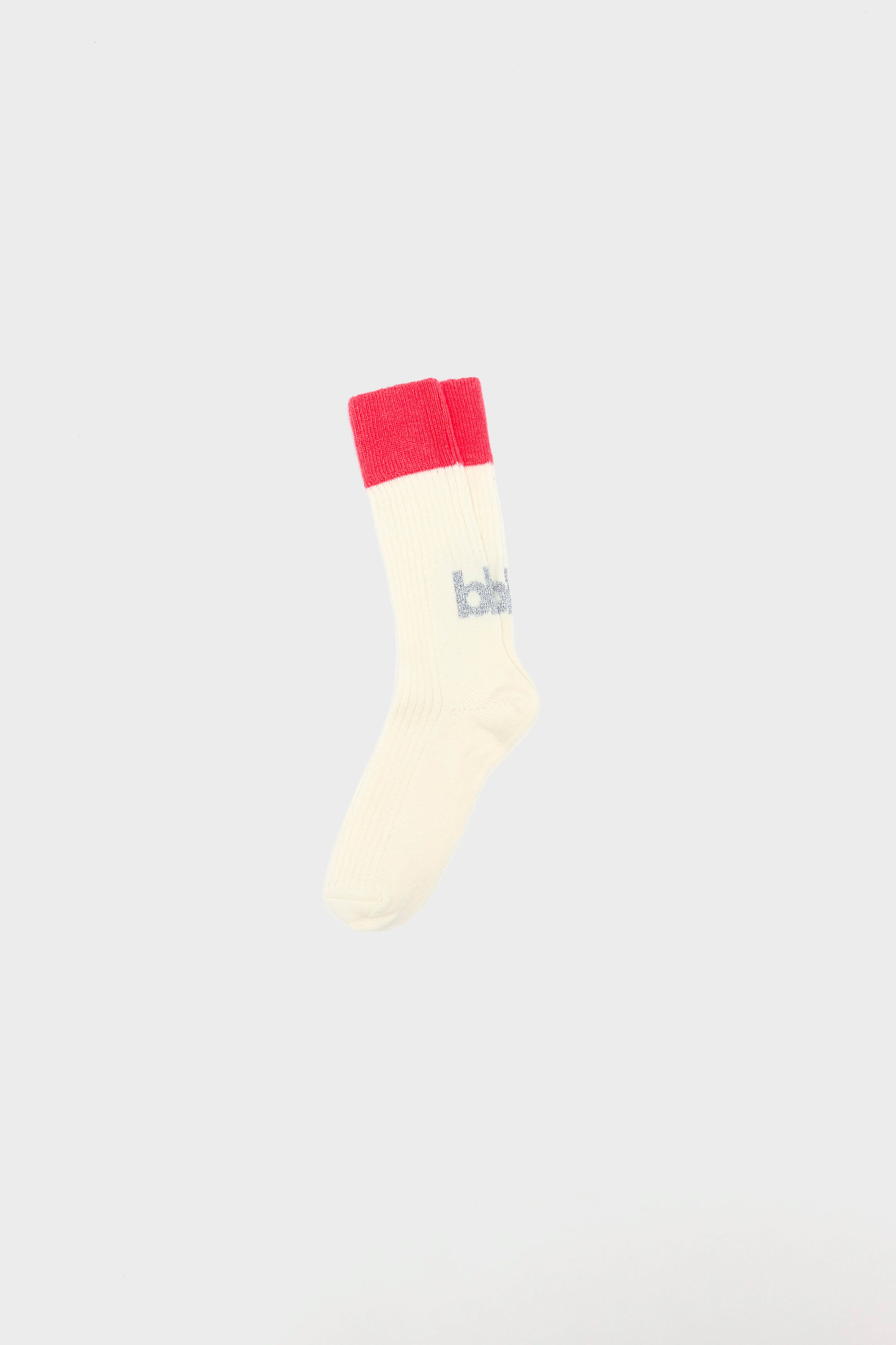 Chaussettes Côtelées Vocui - Ecru / Flash Pour Femme | Bellerose