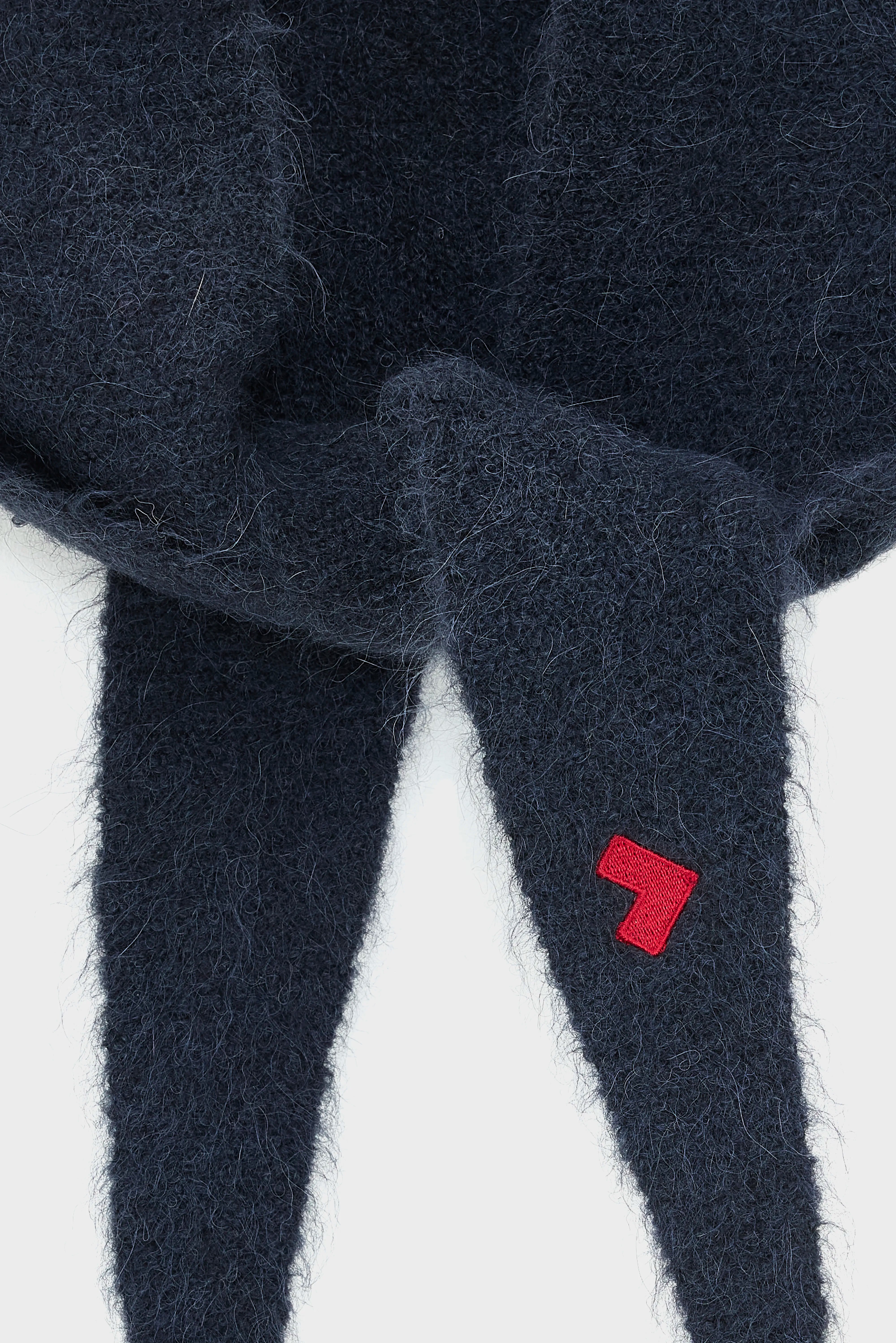 Darcol Driehoekige Sjaal - Navy / Poppy Voor Dames | Bellerose