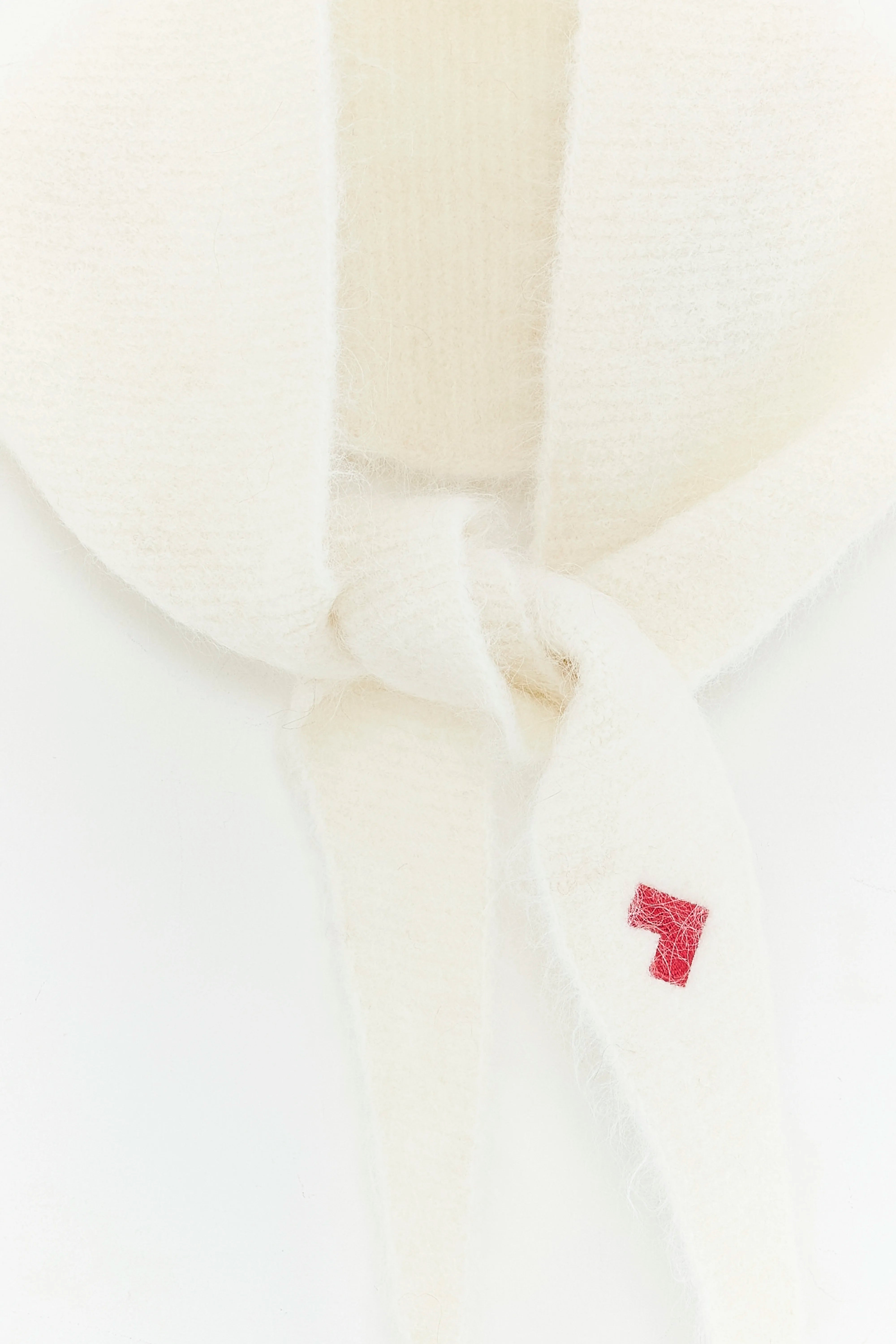Écharpe En Triangle Darcol - Natural / Poppy Pour Femme | Bellerose