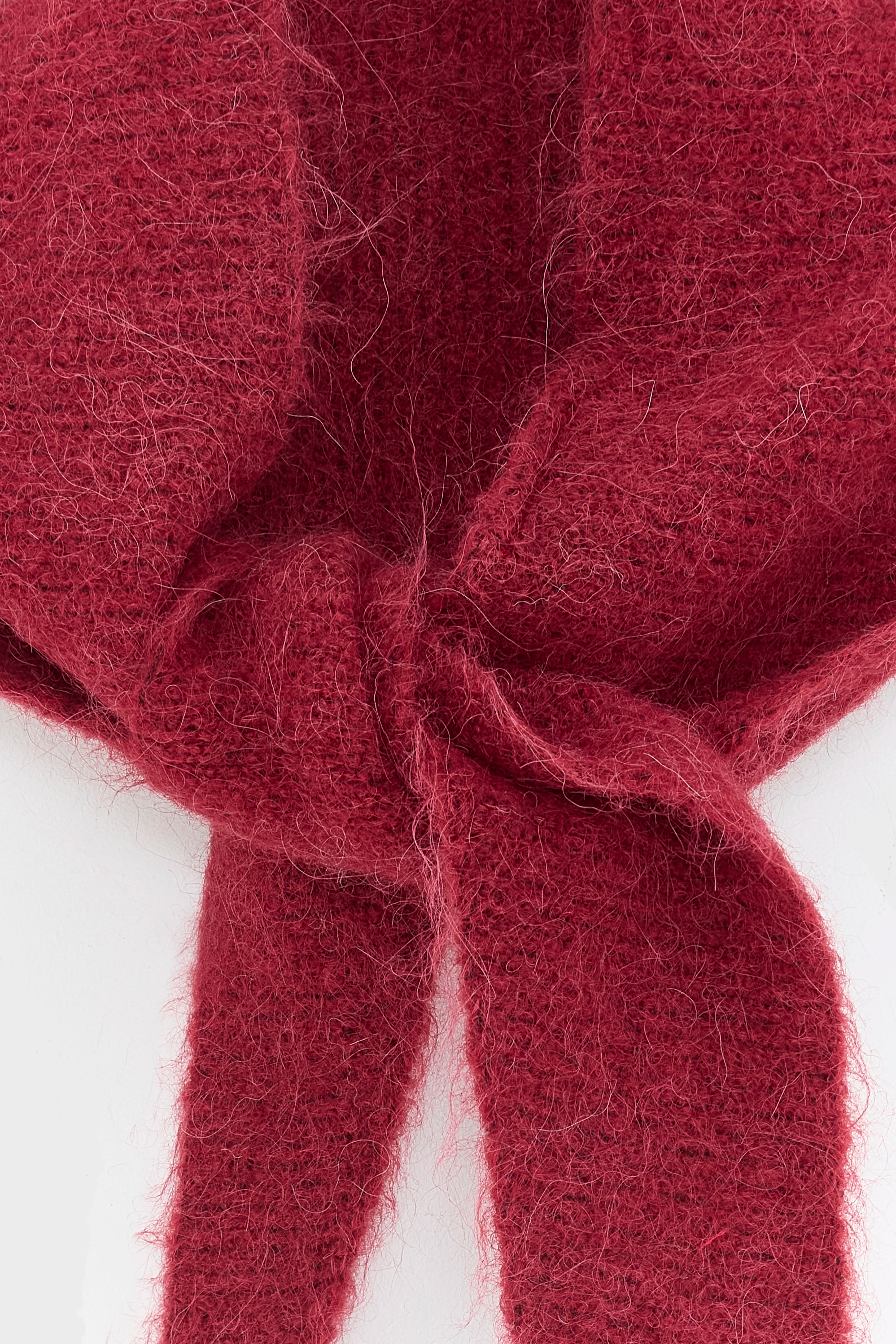 Darcol Triangle Scarf - Poppy / Red dahlia For Women | Bellerose
