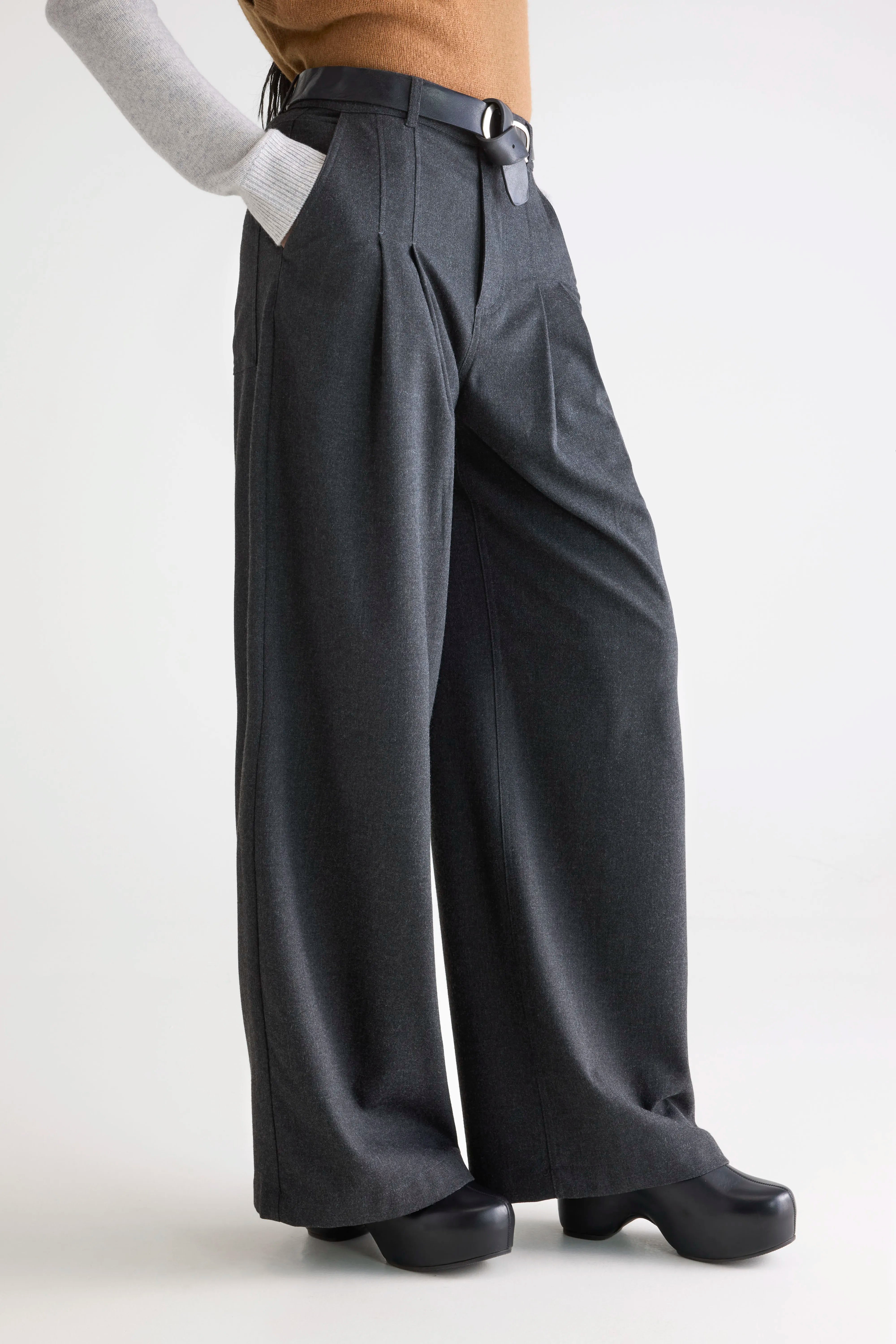 Sixtine getailleerde broek (252 / W / ANTHRACITE)