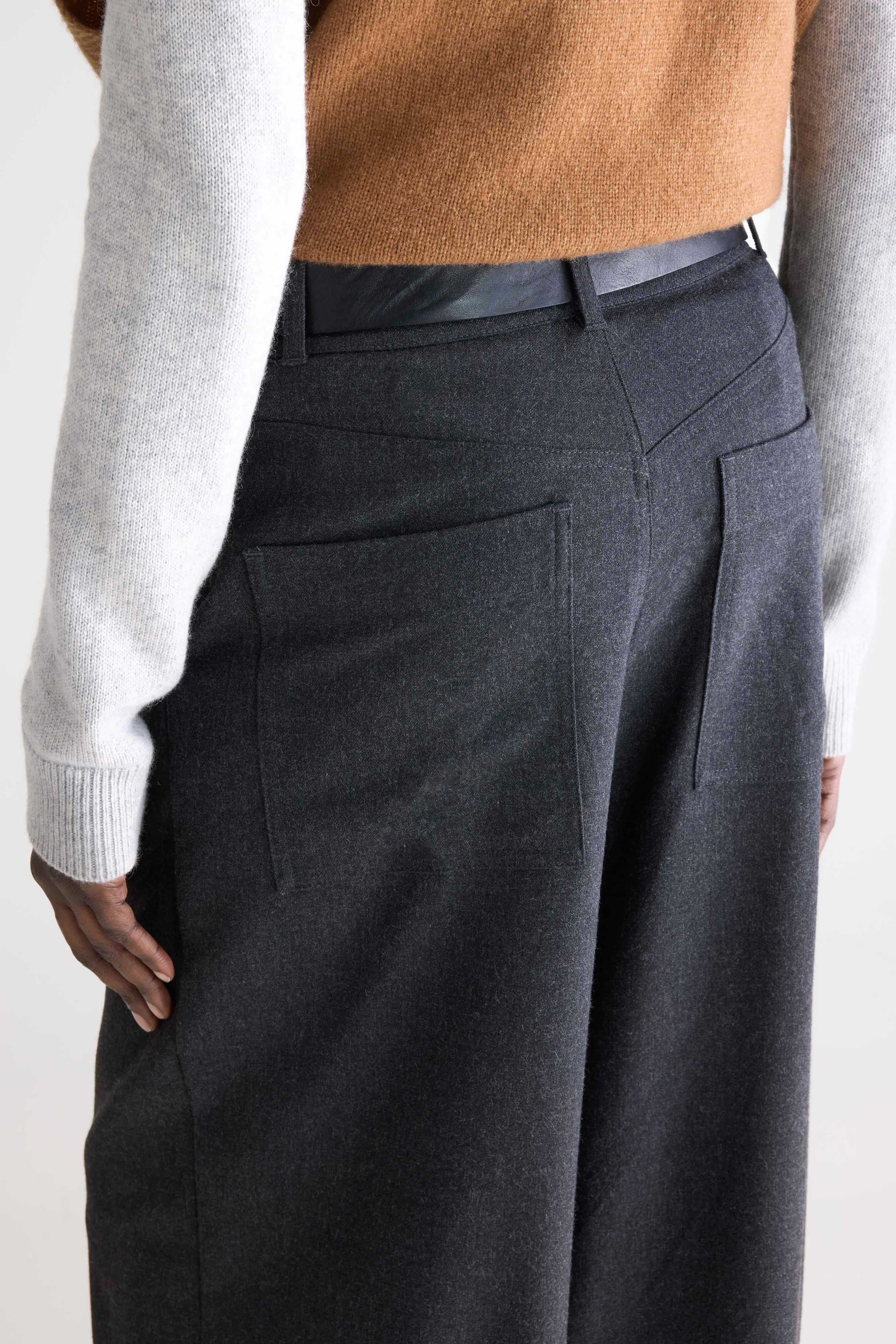Sixtine getailleerde broek (252 / W / ANTHRACITE)
