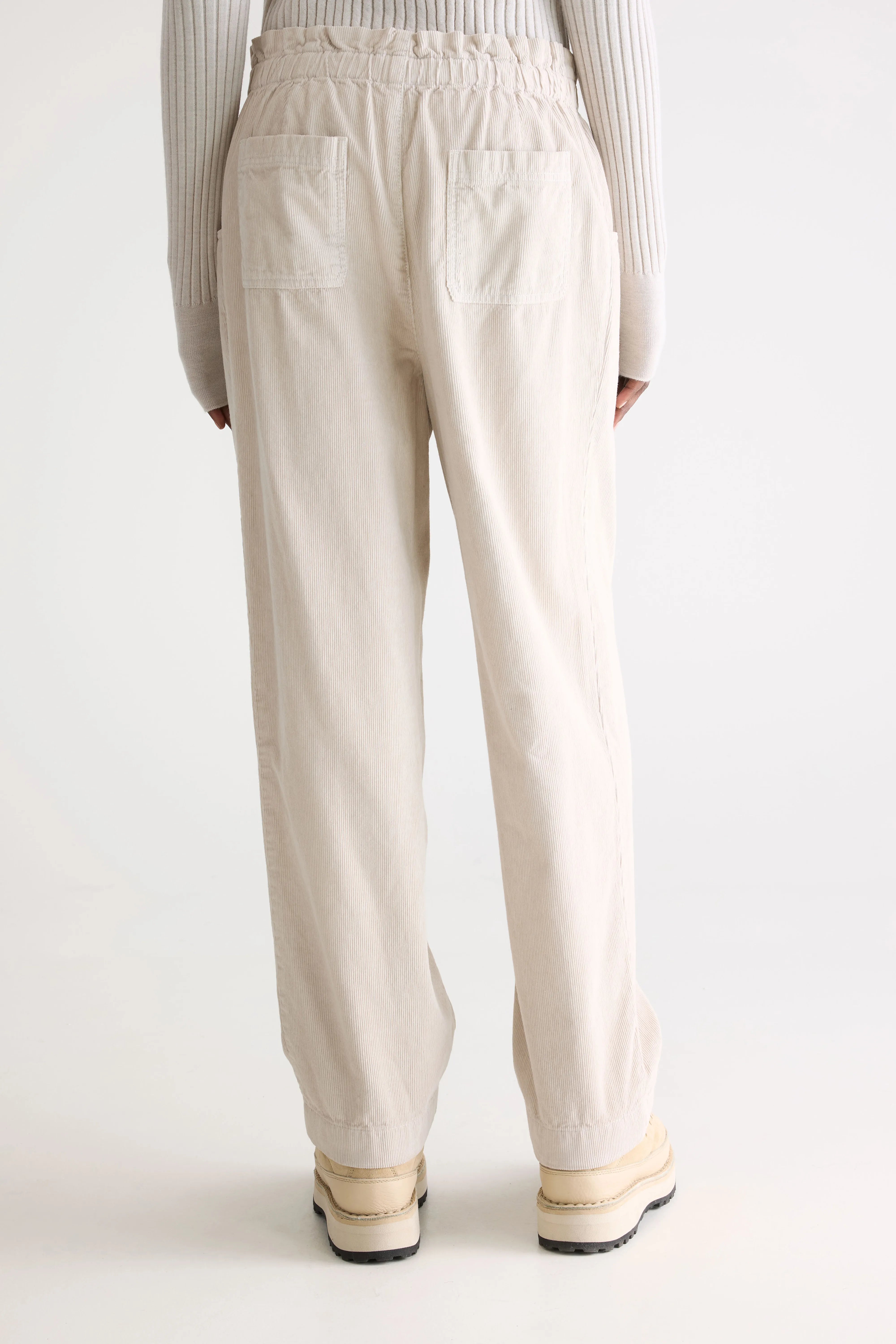 Pantalon paperbag Winona (252 / W / STONE)