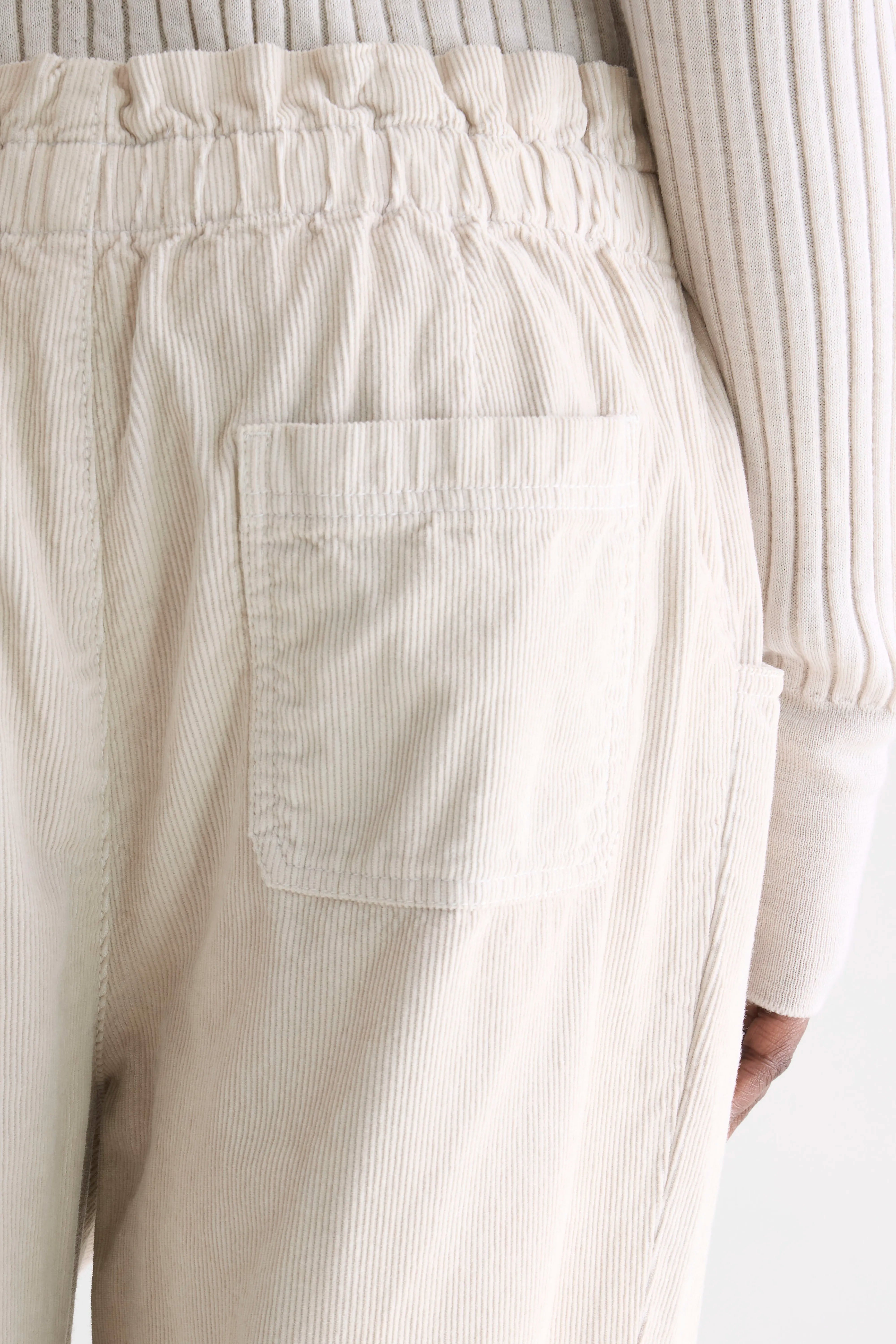 Pantalon paperbag Winona (252 / W / STONE)