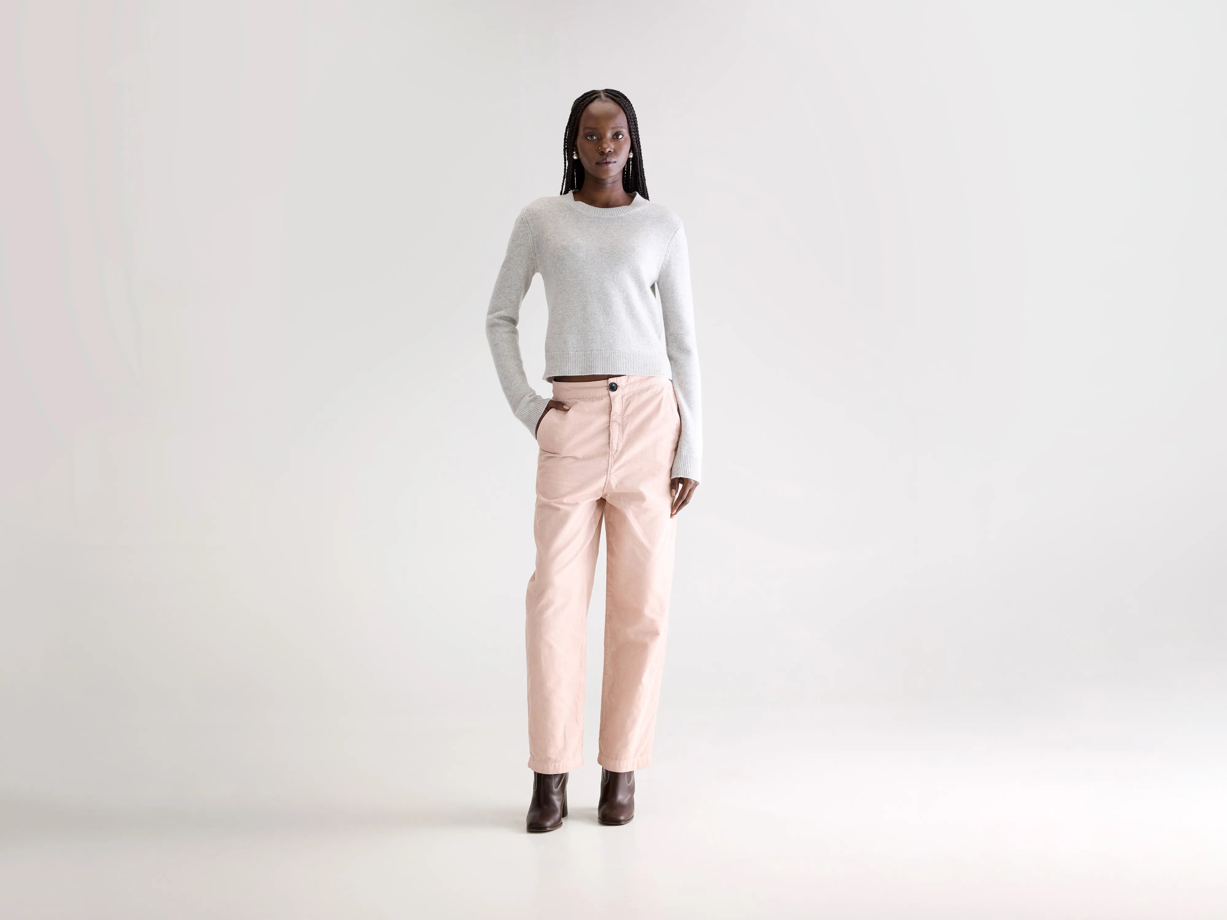 Pantalon décontracté Pasop (252 / W / MISTY)