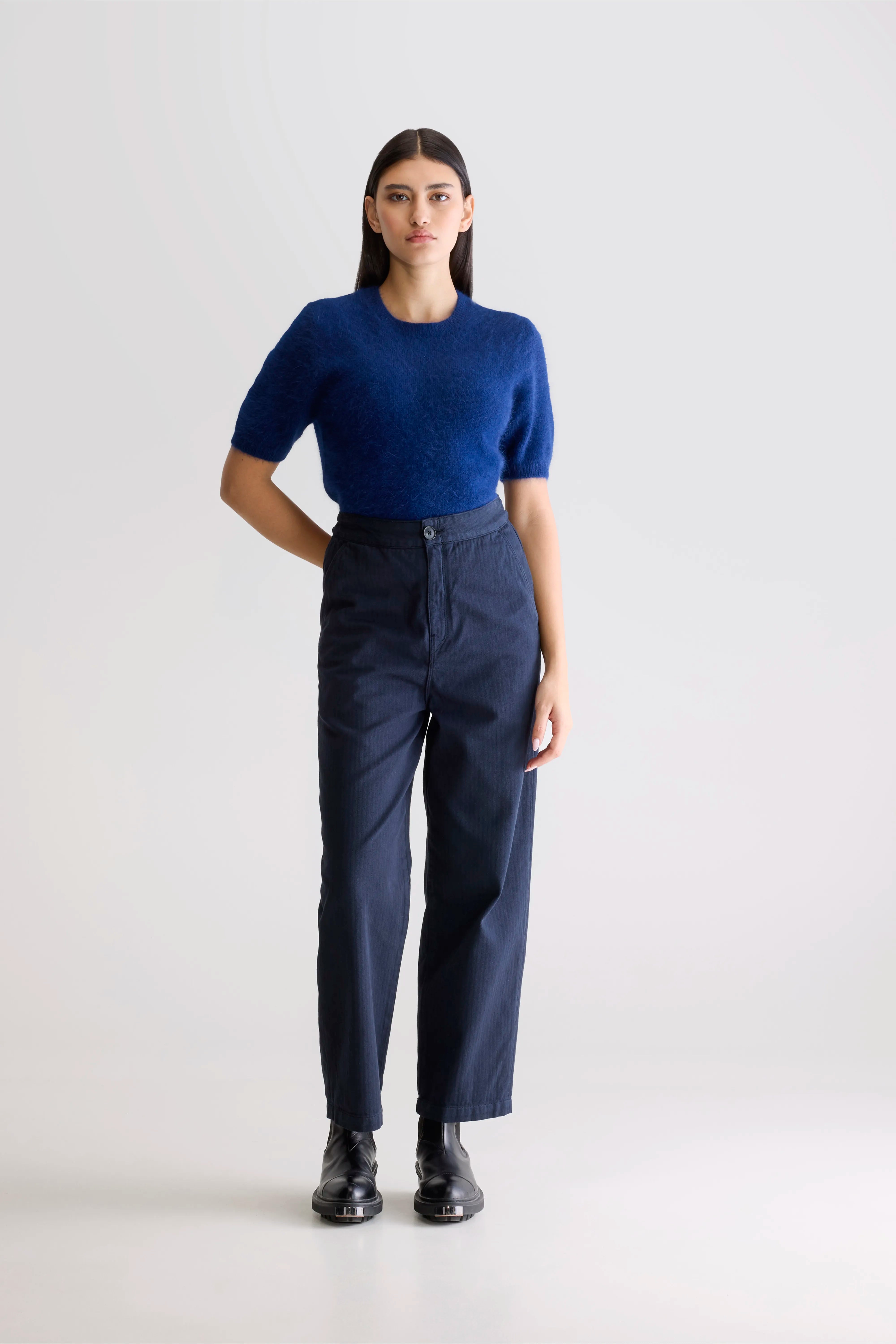 Pantalon Décontracté Pasop - Navy Pour Femme | Bellerose