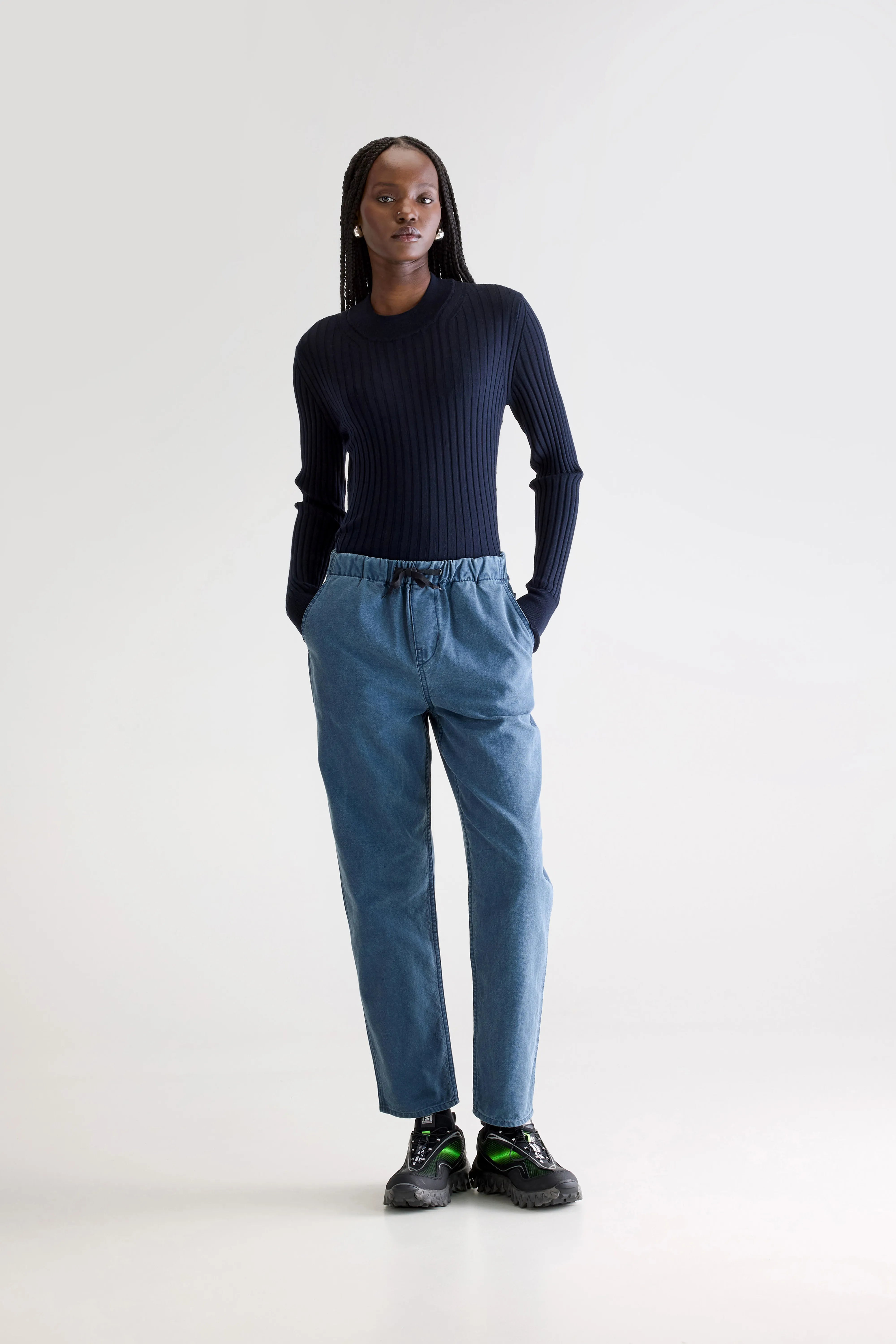 Pizzy Relaxed Trousers - Blues For Women | Bellerose