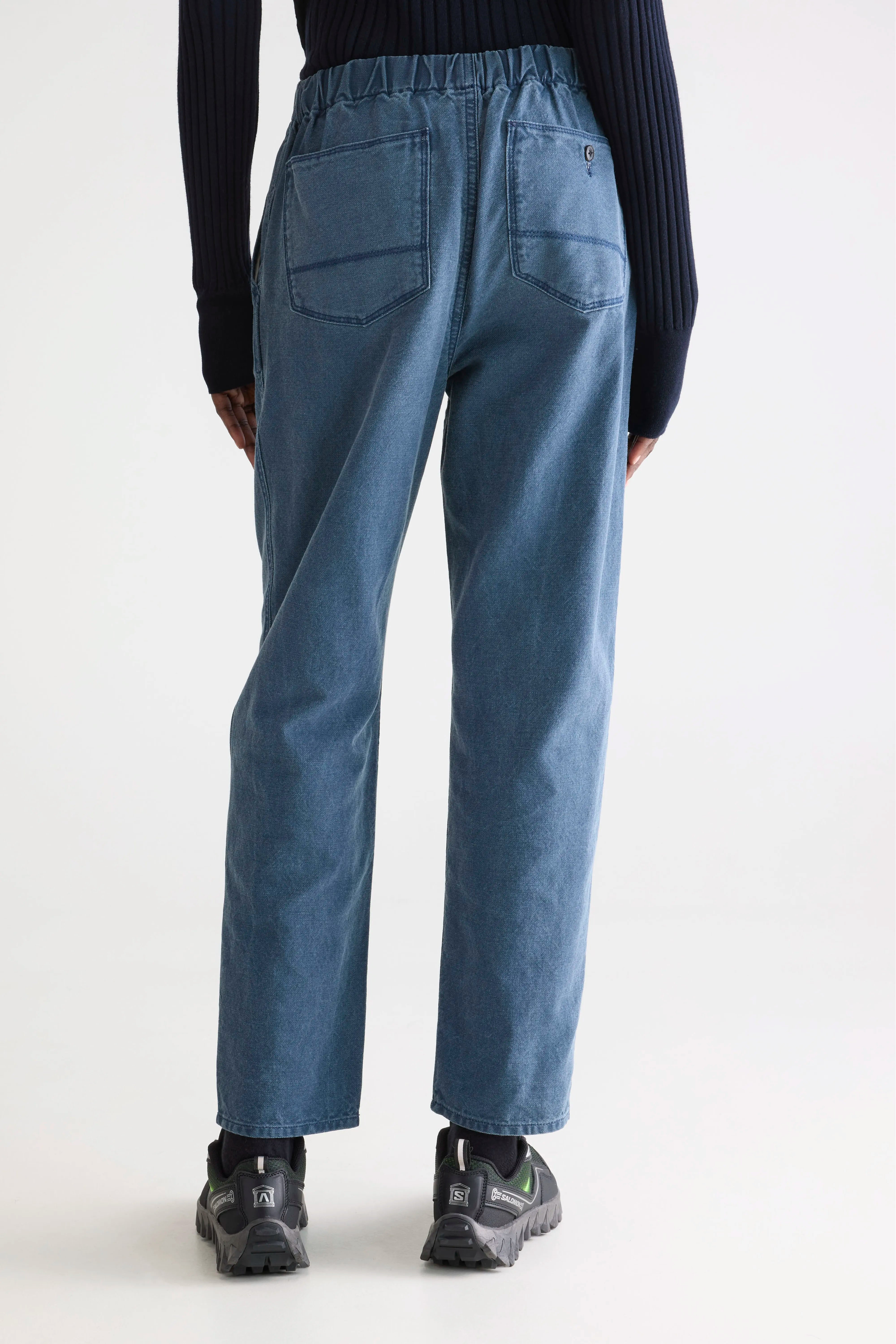 Pizzy relaxed trousers (252 / W / BLUES)