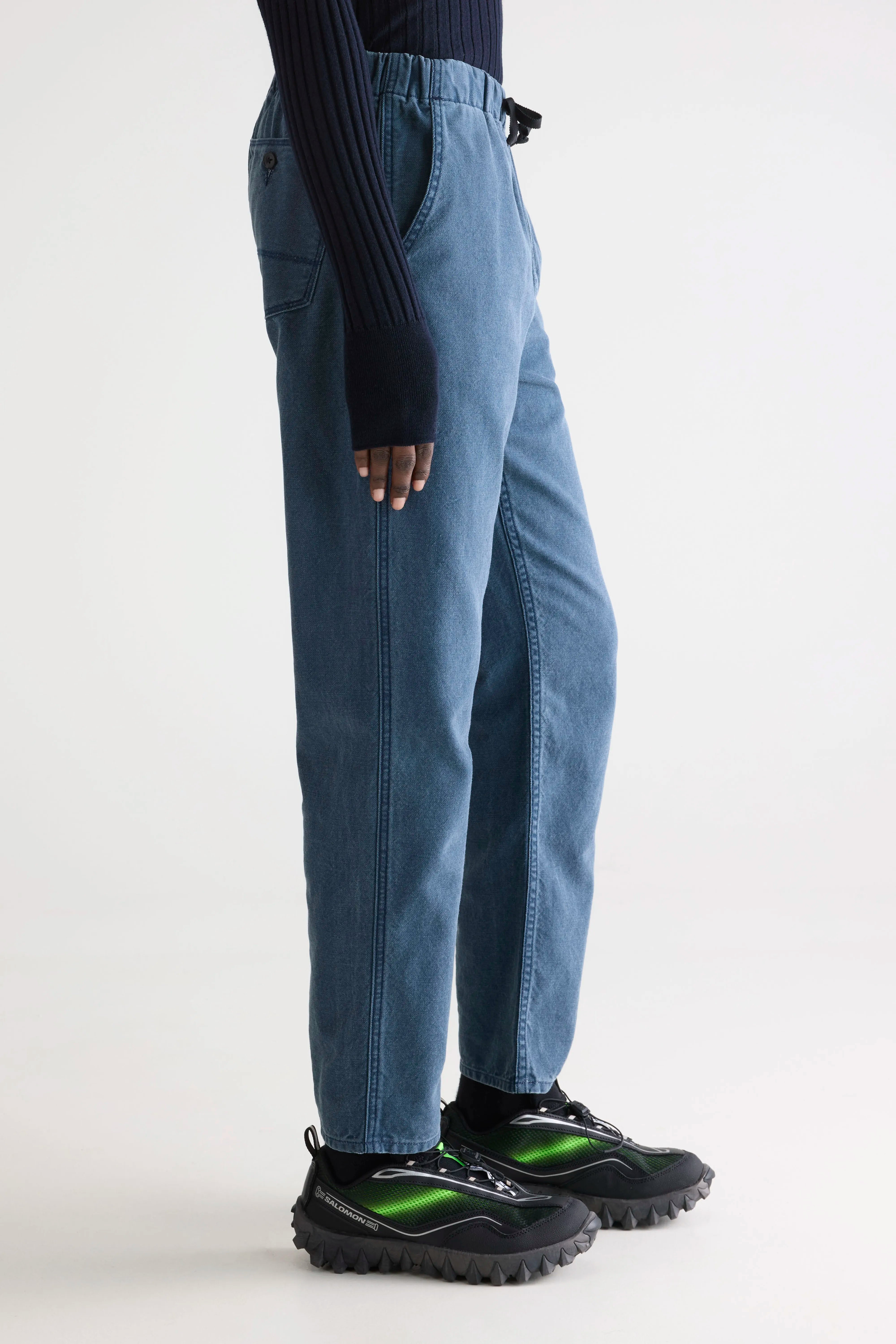 Pizzy relaxed trousers (252 / W / BLUES)