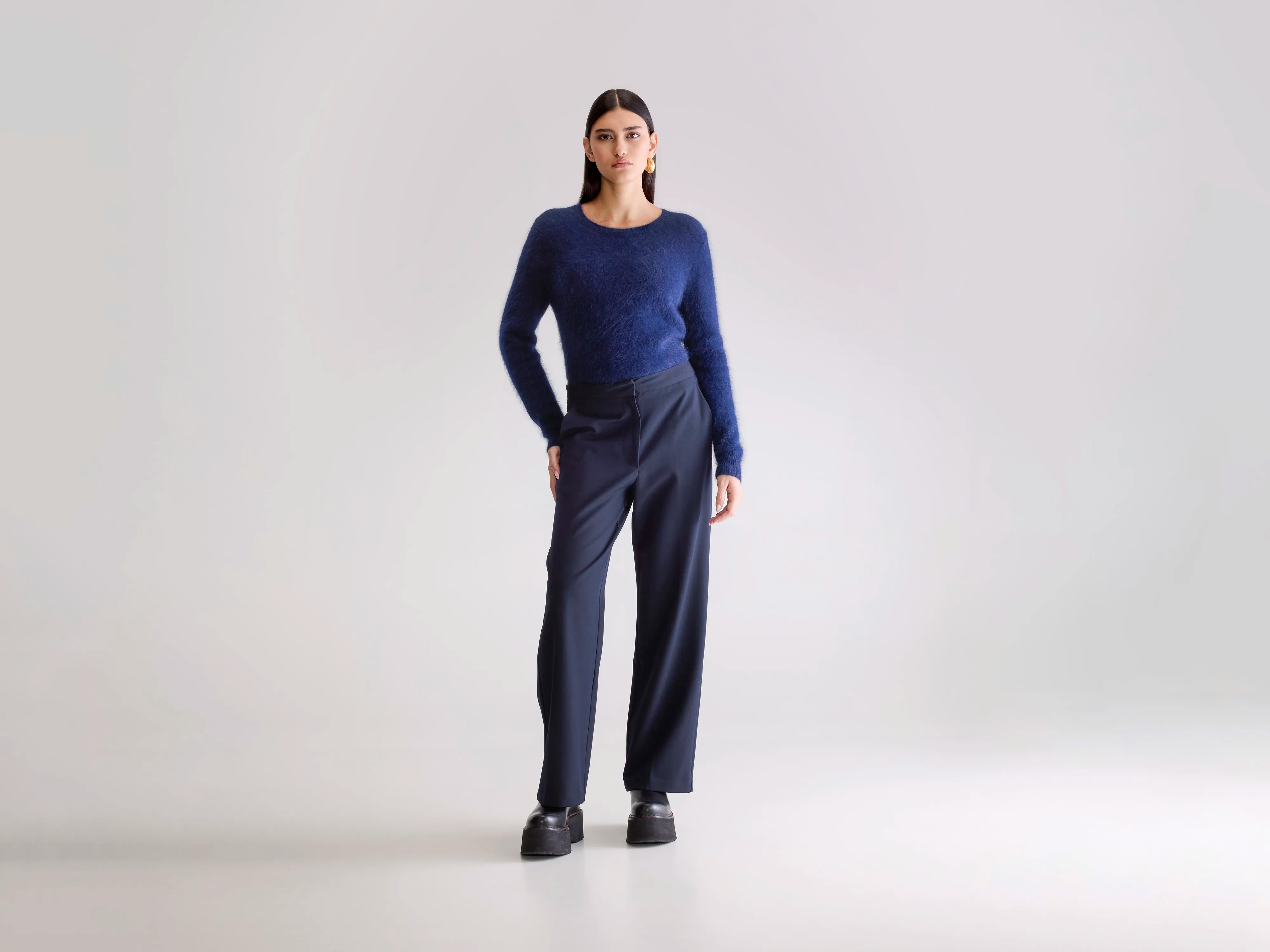 Sunrise straight trousers (252 / W / AMERICA)