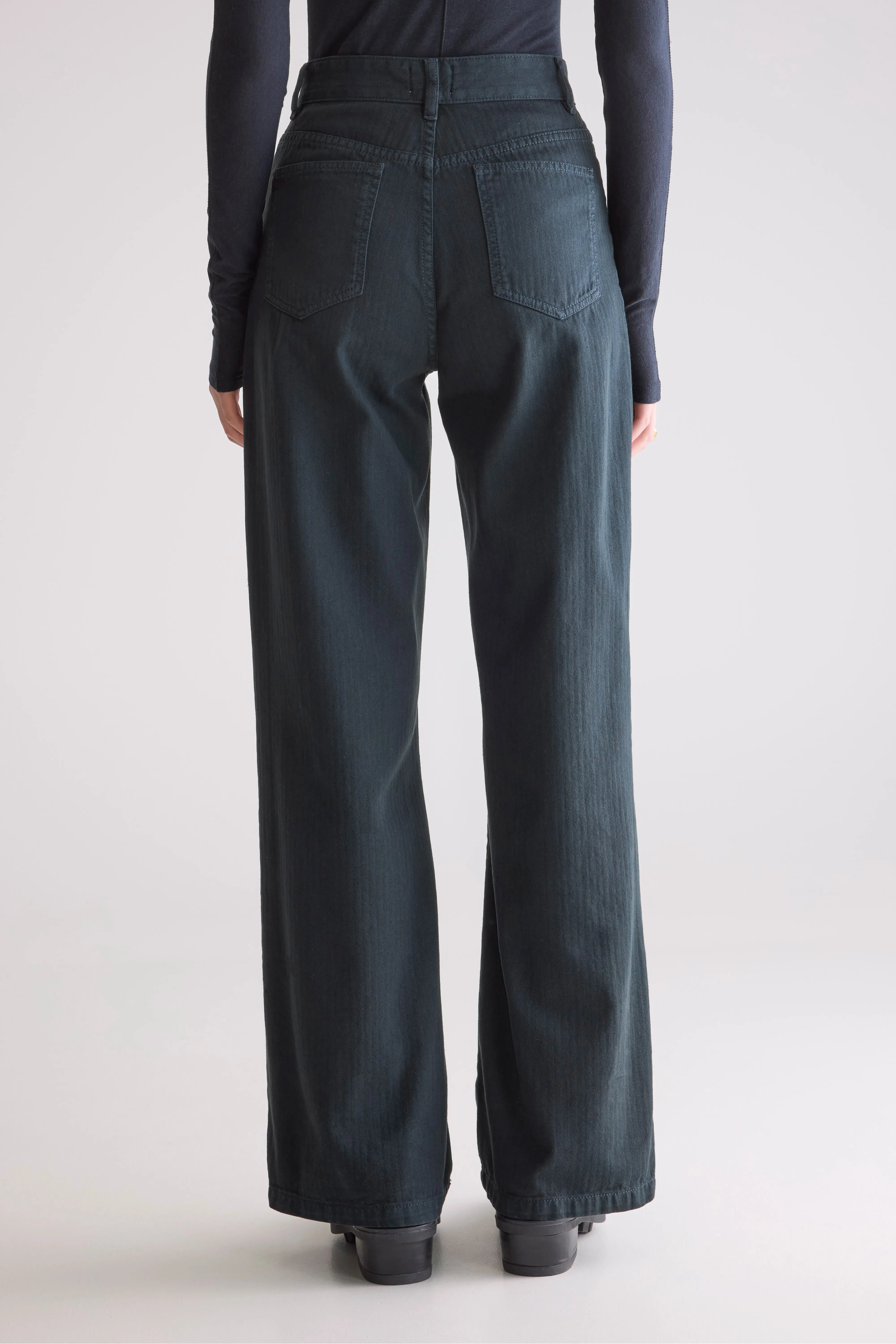 Parko Regular Trousers - Jet set For Women | Bellerose