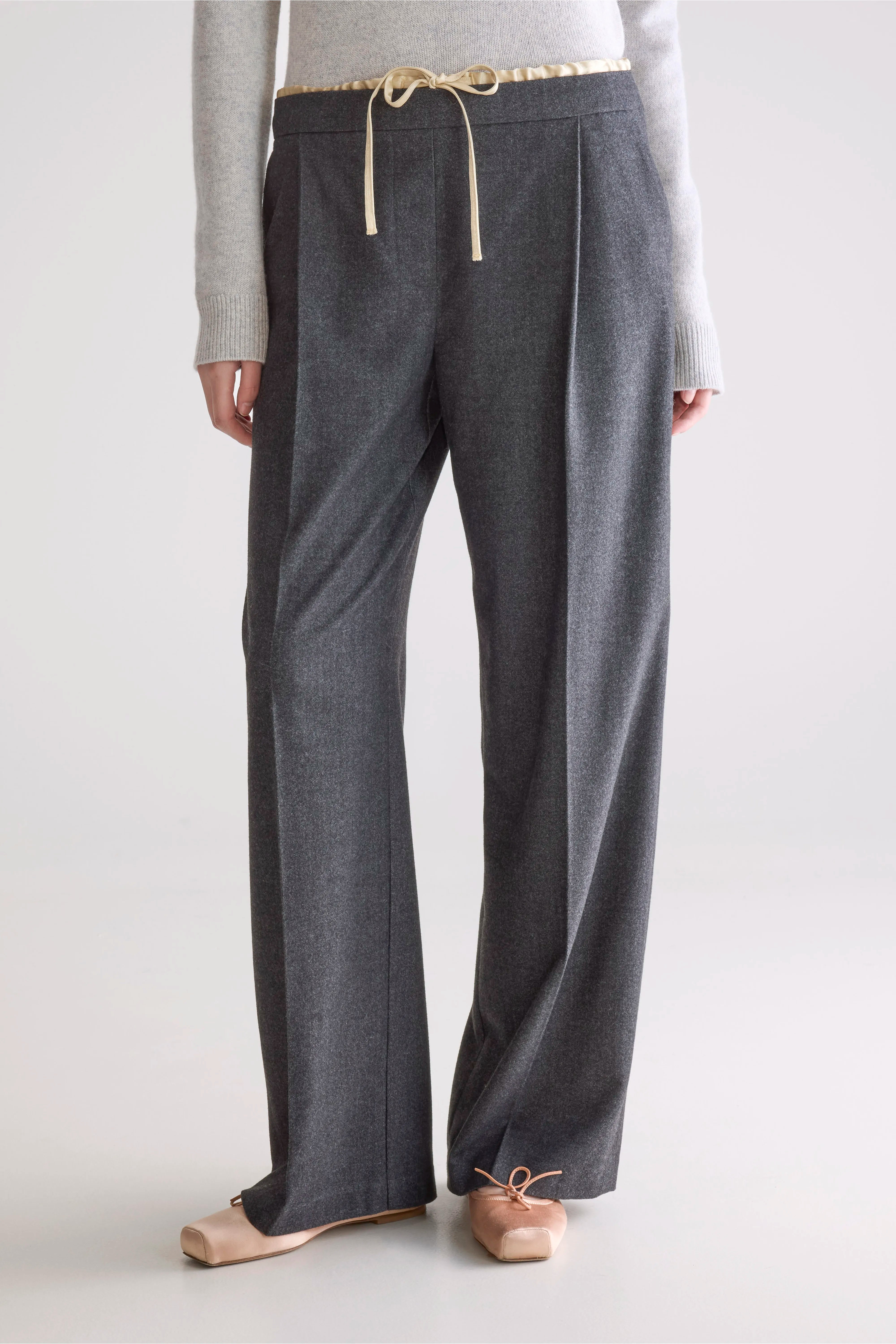 Turin Formal Trousers - Anthracite For Women | Bellerose