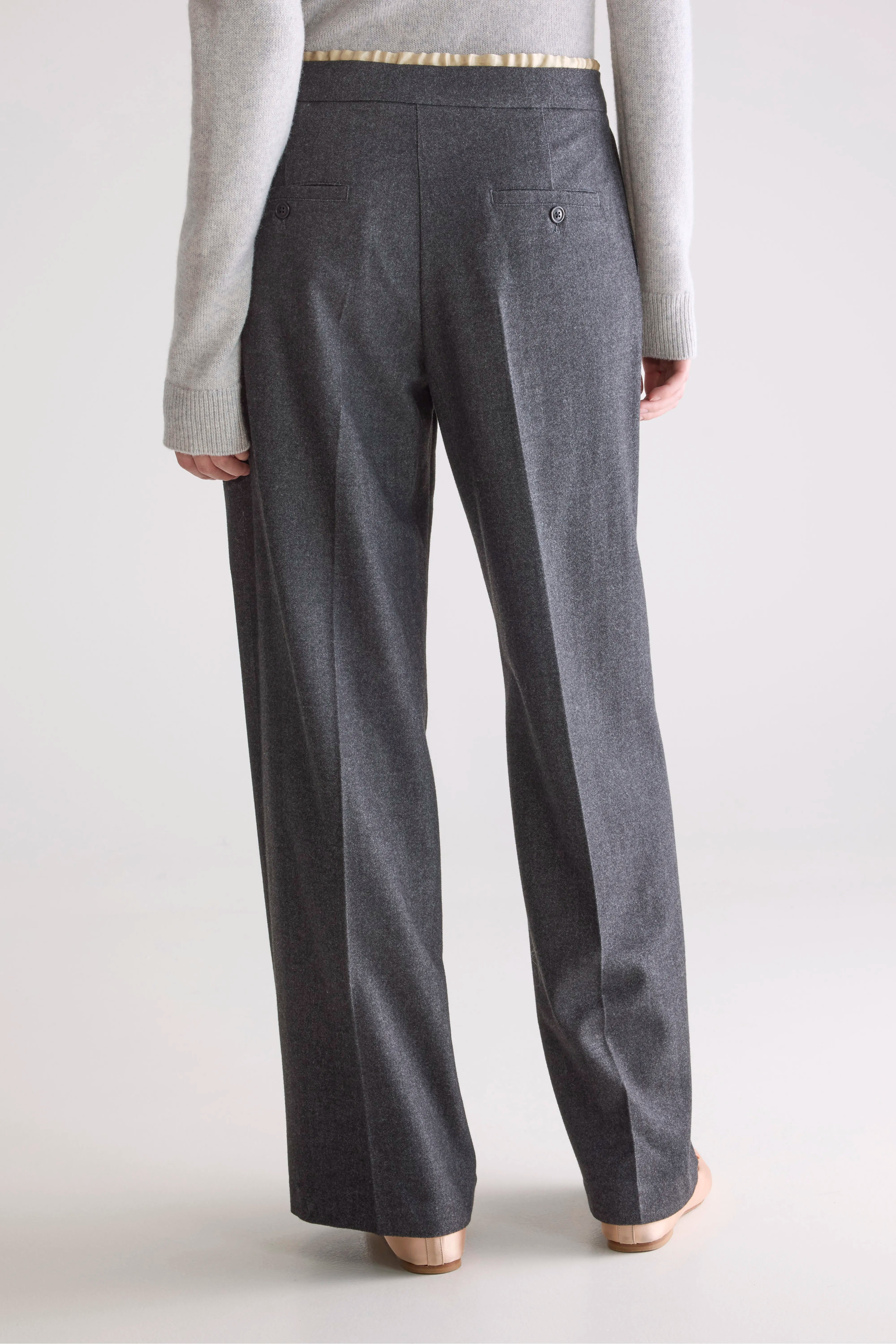 Turin Formal Trousers - Anthracite For Women | Bellerose
