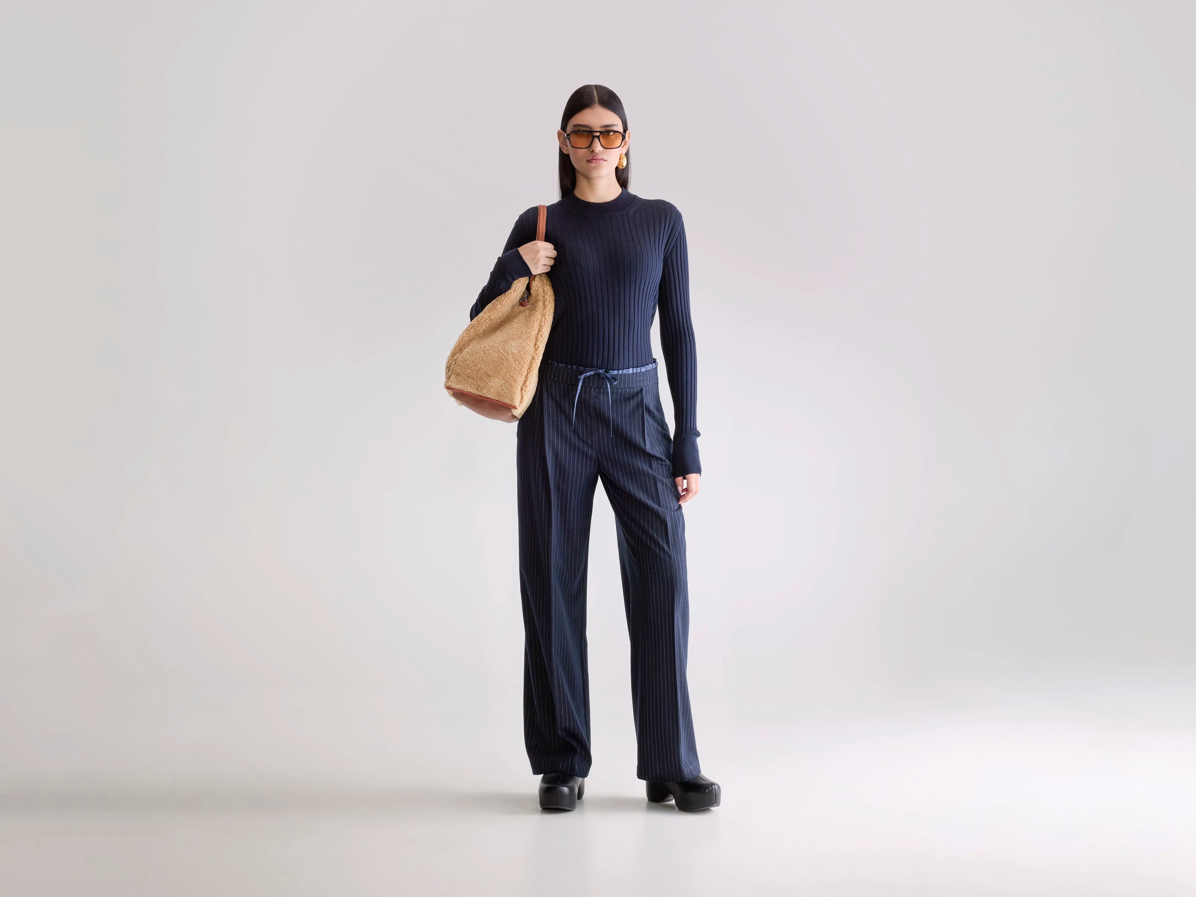 Pantalon Classique Turin (252 / W / STRIPE A)