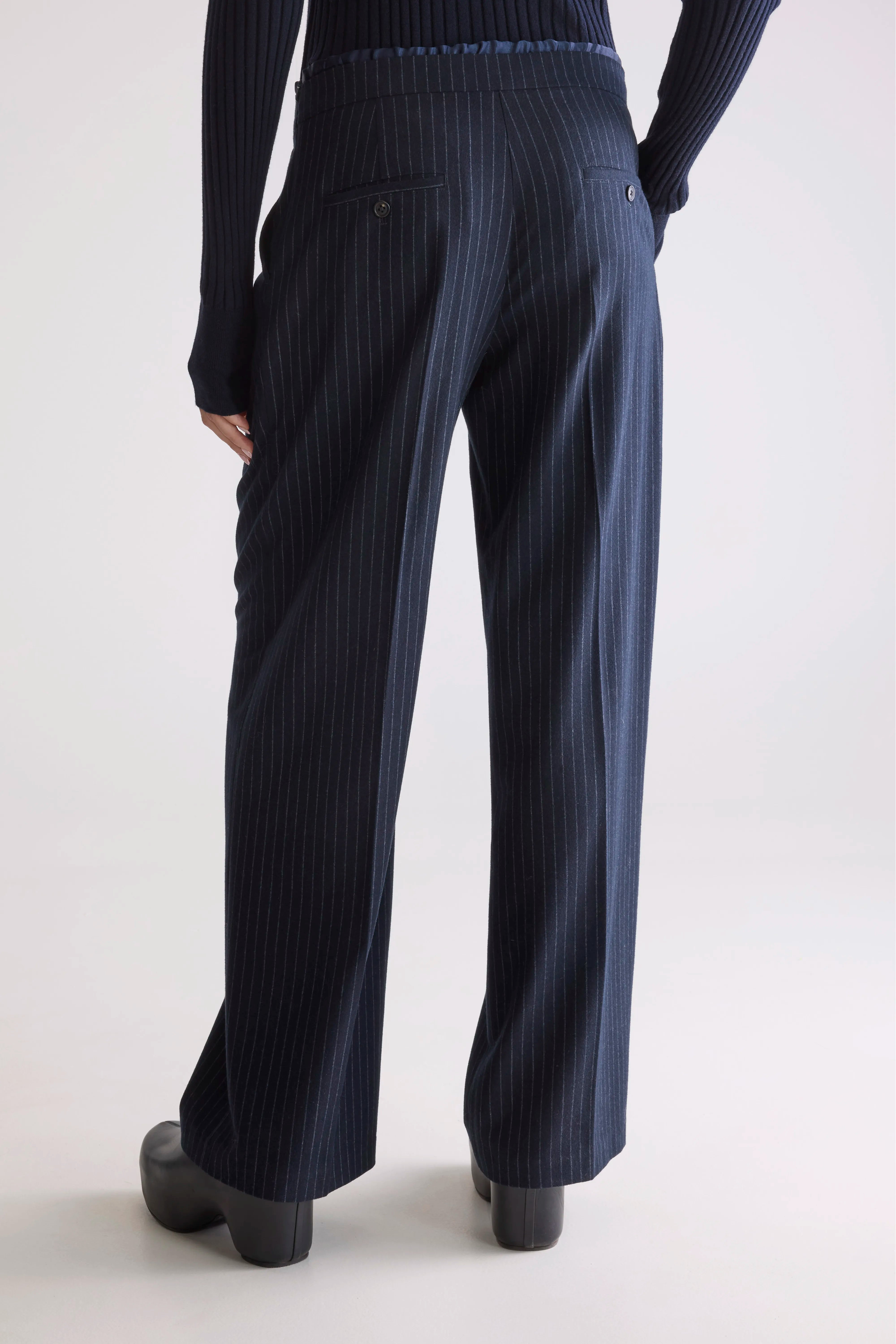 Turin Formal Trousers - Stripe a For Women | Bellerose