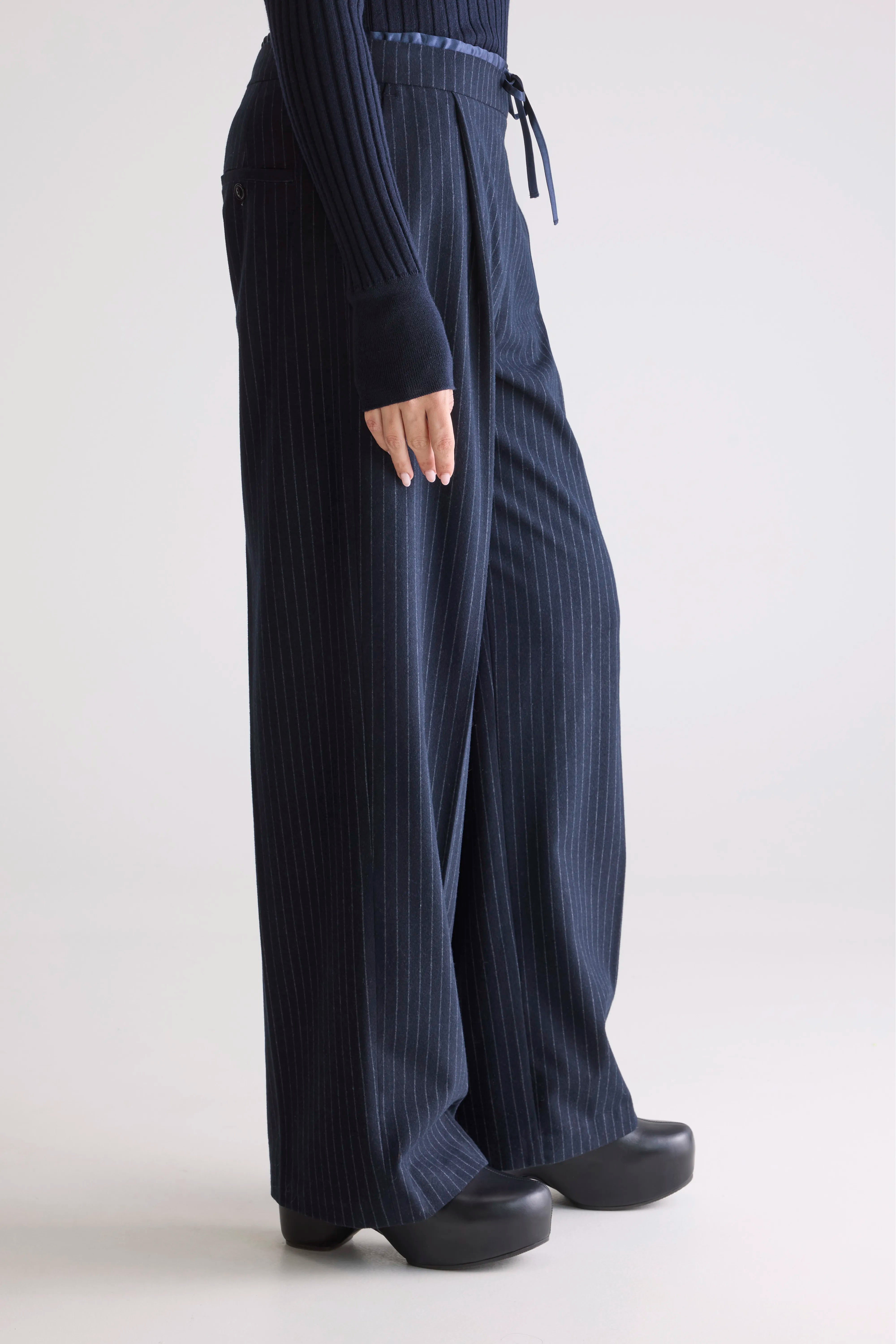Turin Formal Trousers - Stripe a For Women | Bellerose