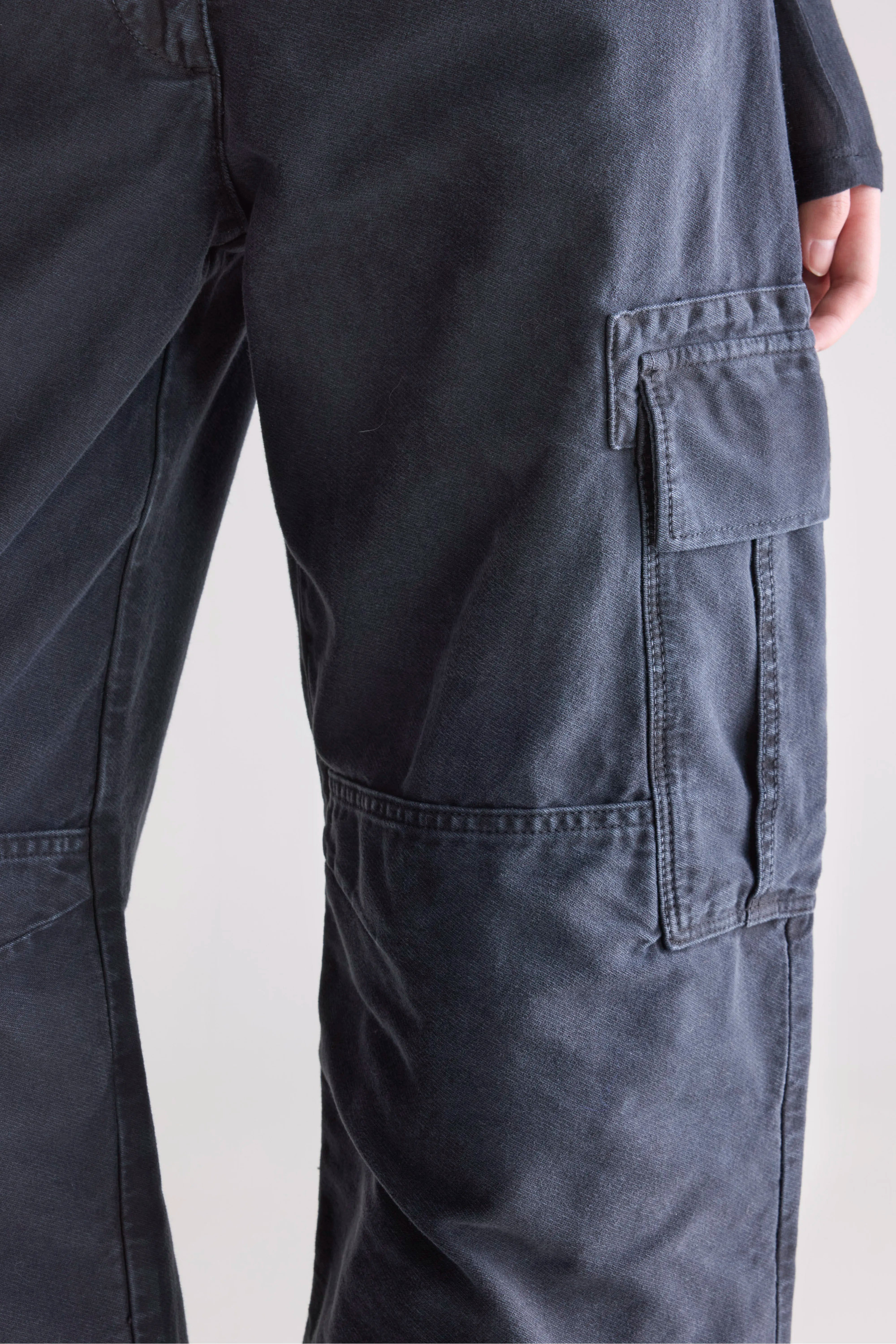 Pozz relaxte broek (252 / W / CHARCOAL)