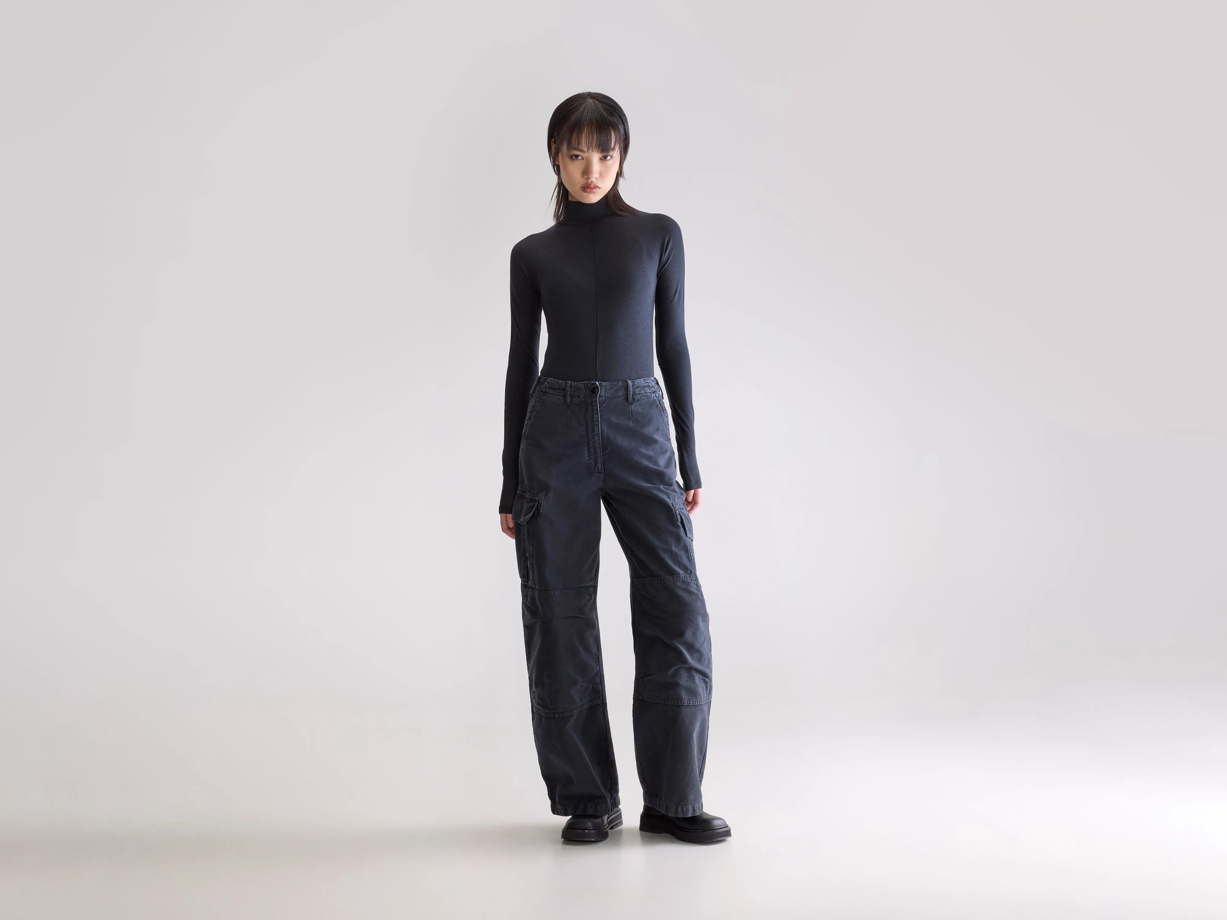 Pozz relaxte broek (252 / W / CHARCOAL)