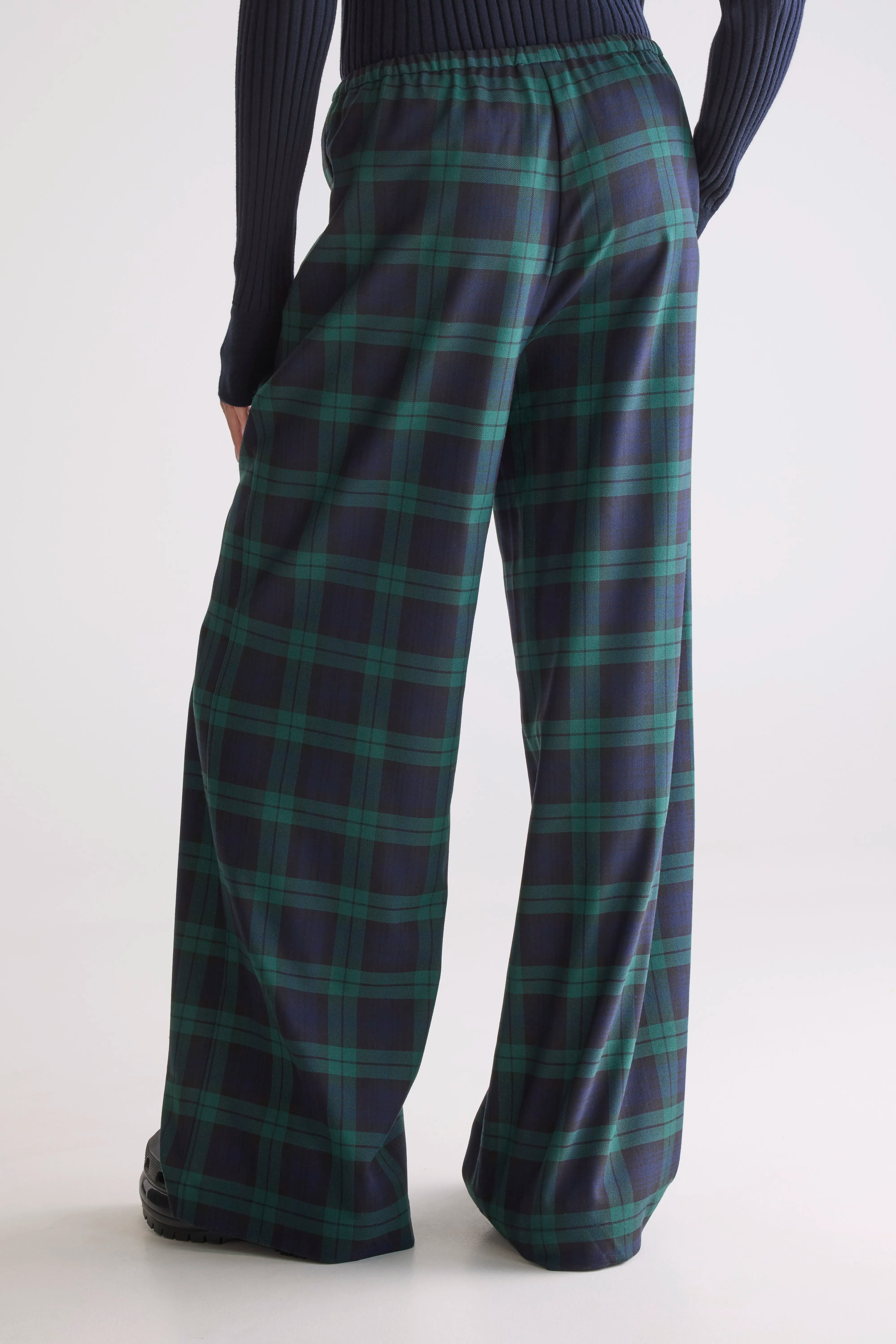 Sleepy Relaxed Trousers - Check a For Women | Bellerose
