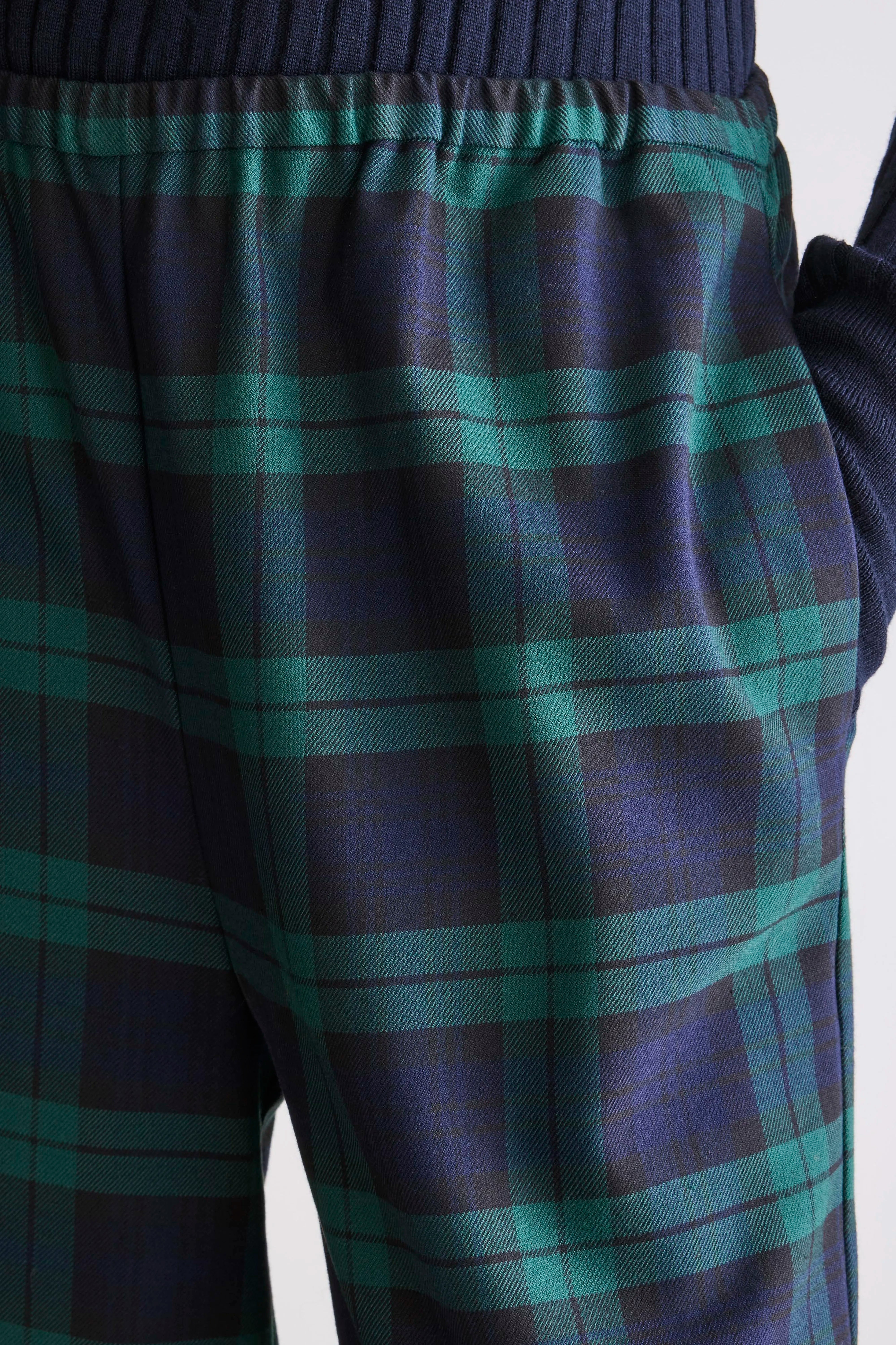 Sleepy relaxed trousers (252 / W / CHECK A)