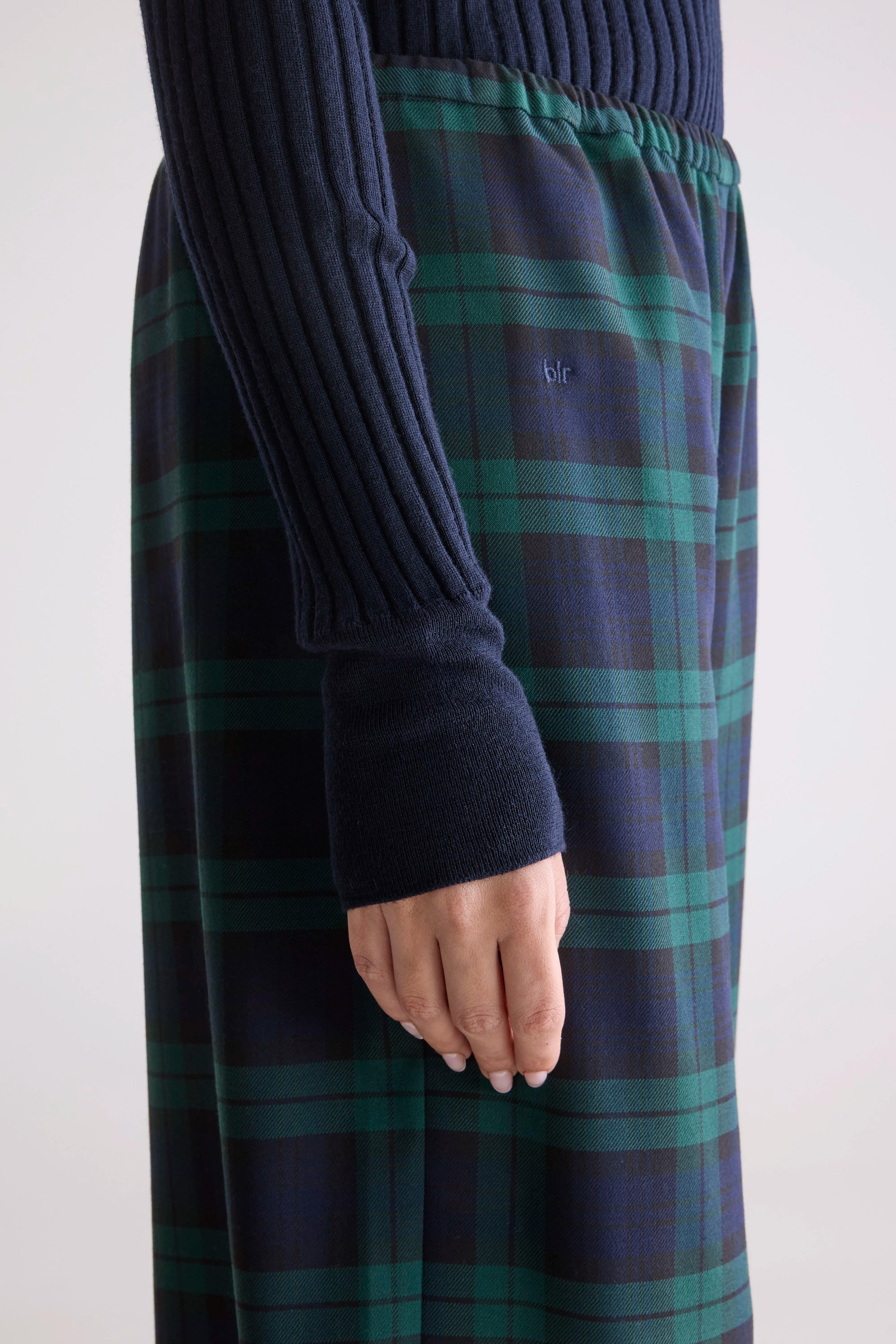 Sleepy relaxed trousers (252 / W / CHECK A)