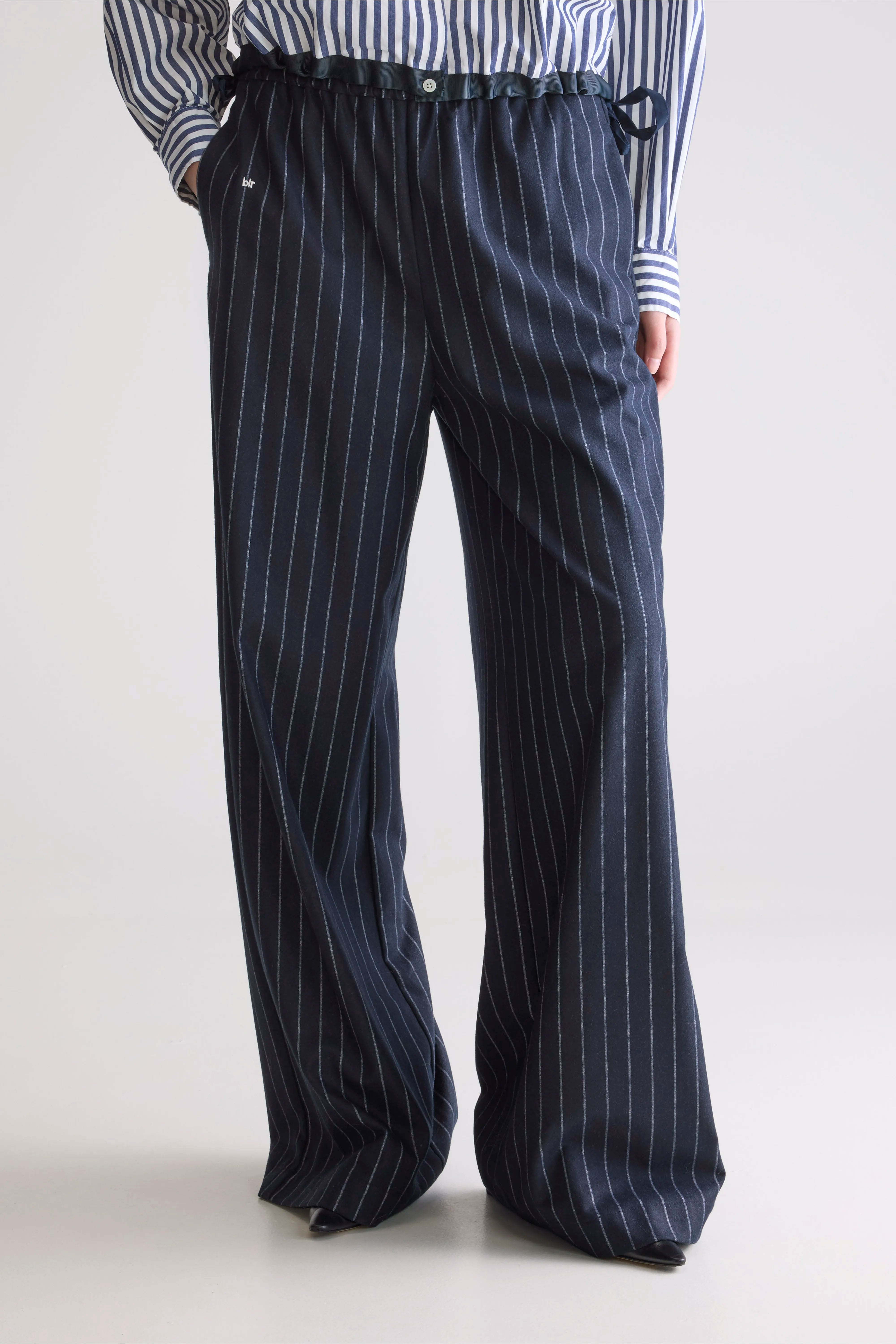Pantalon décontracté Sleepy (252 / W / STRIPE B)