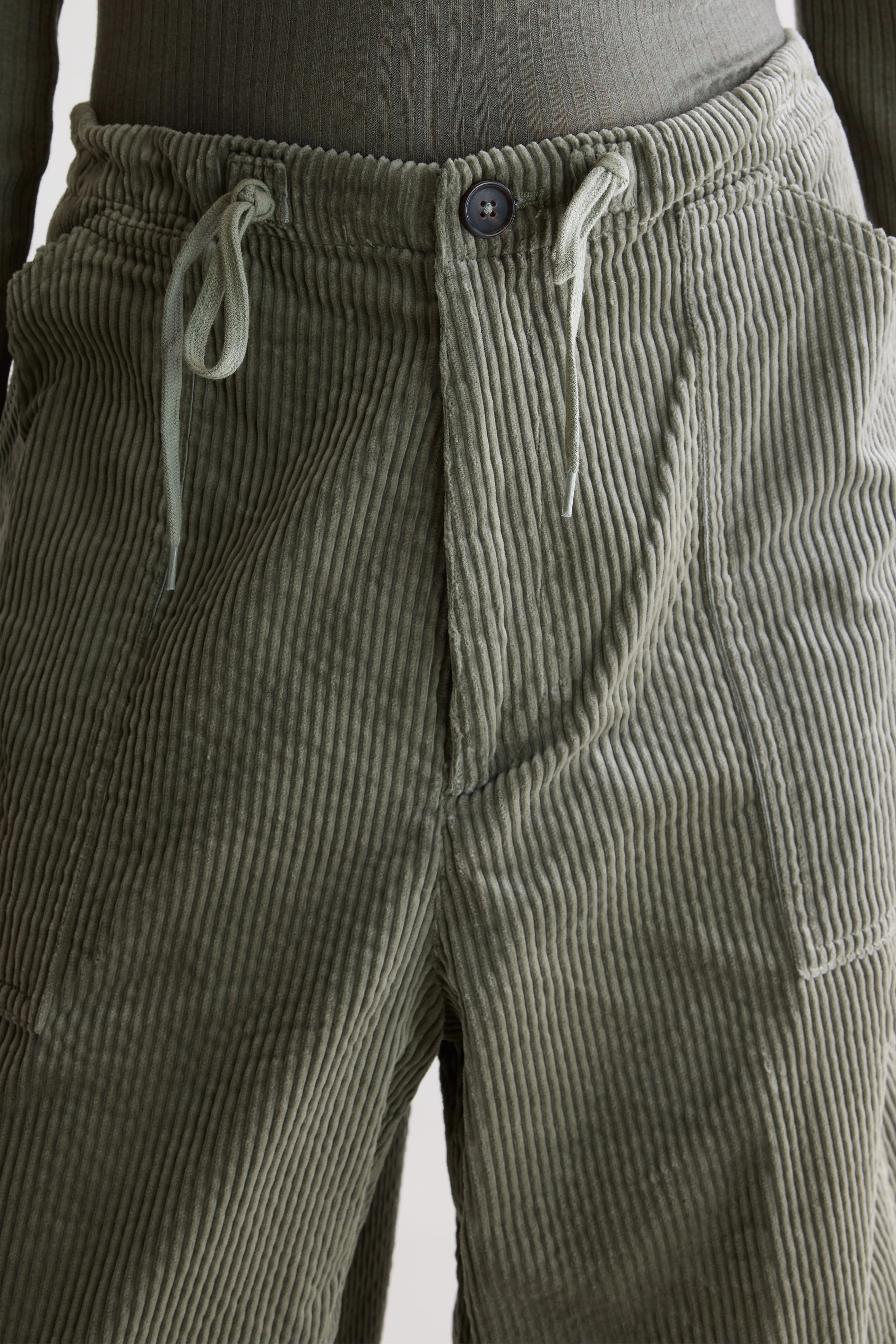 Jicko baggy trousers (252 / W / SAGE)