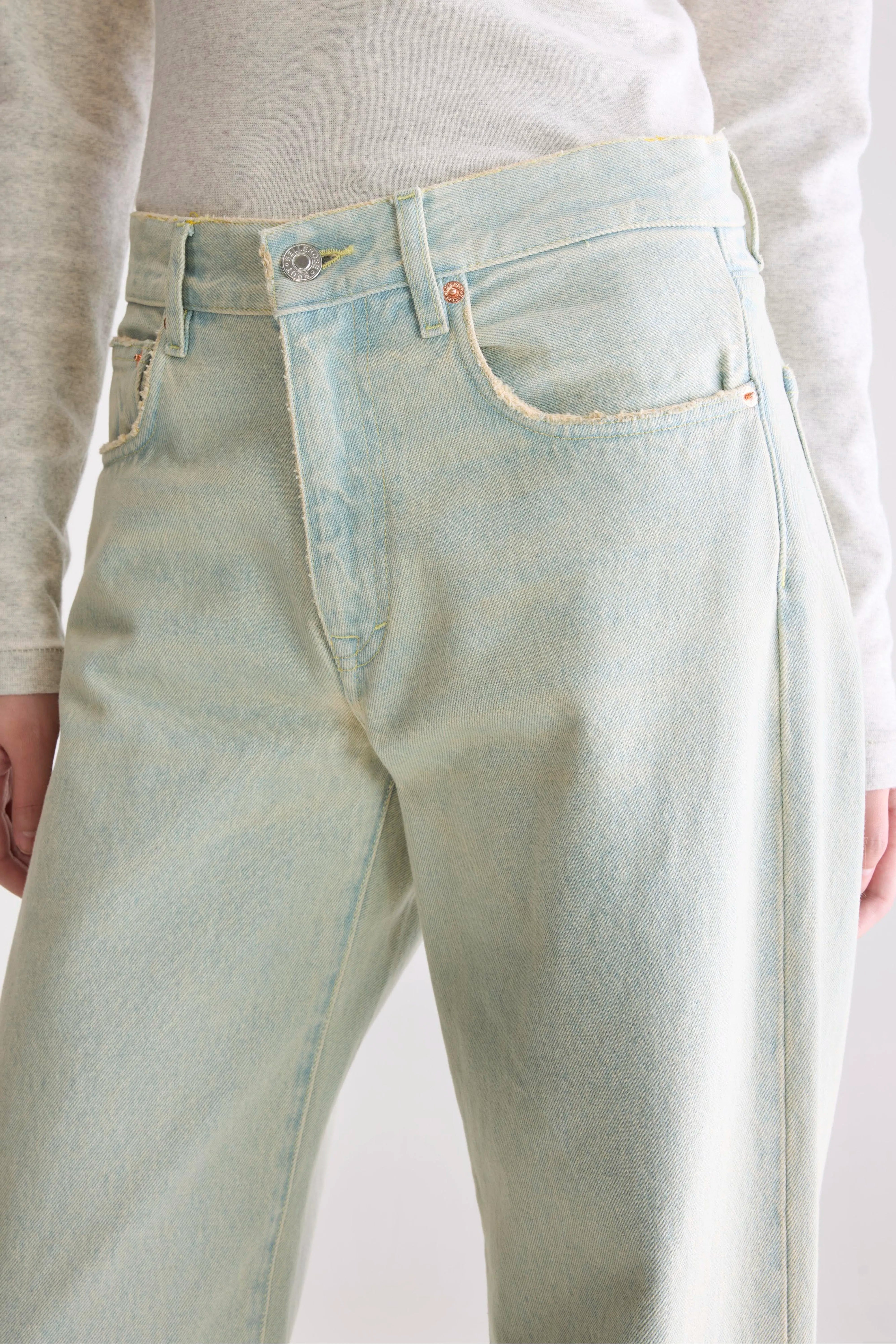 Denim N. 97 wide jeans (252 / W / DUSTY BLEACH)