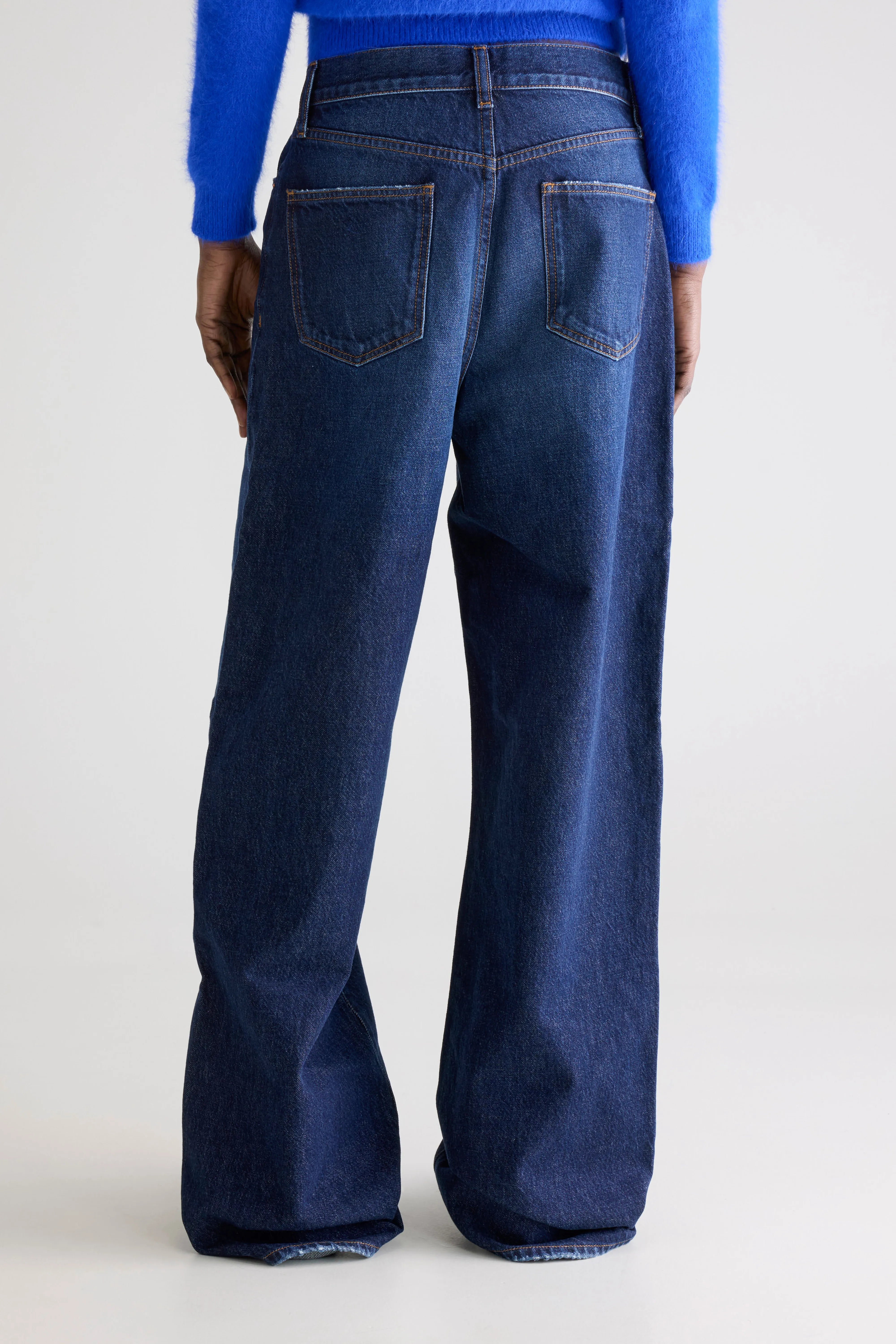 Denim N. 64 wijde jeans (252 / W / RINSE)