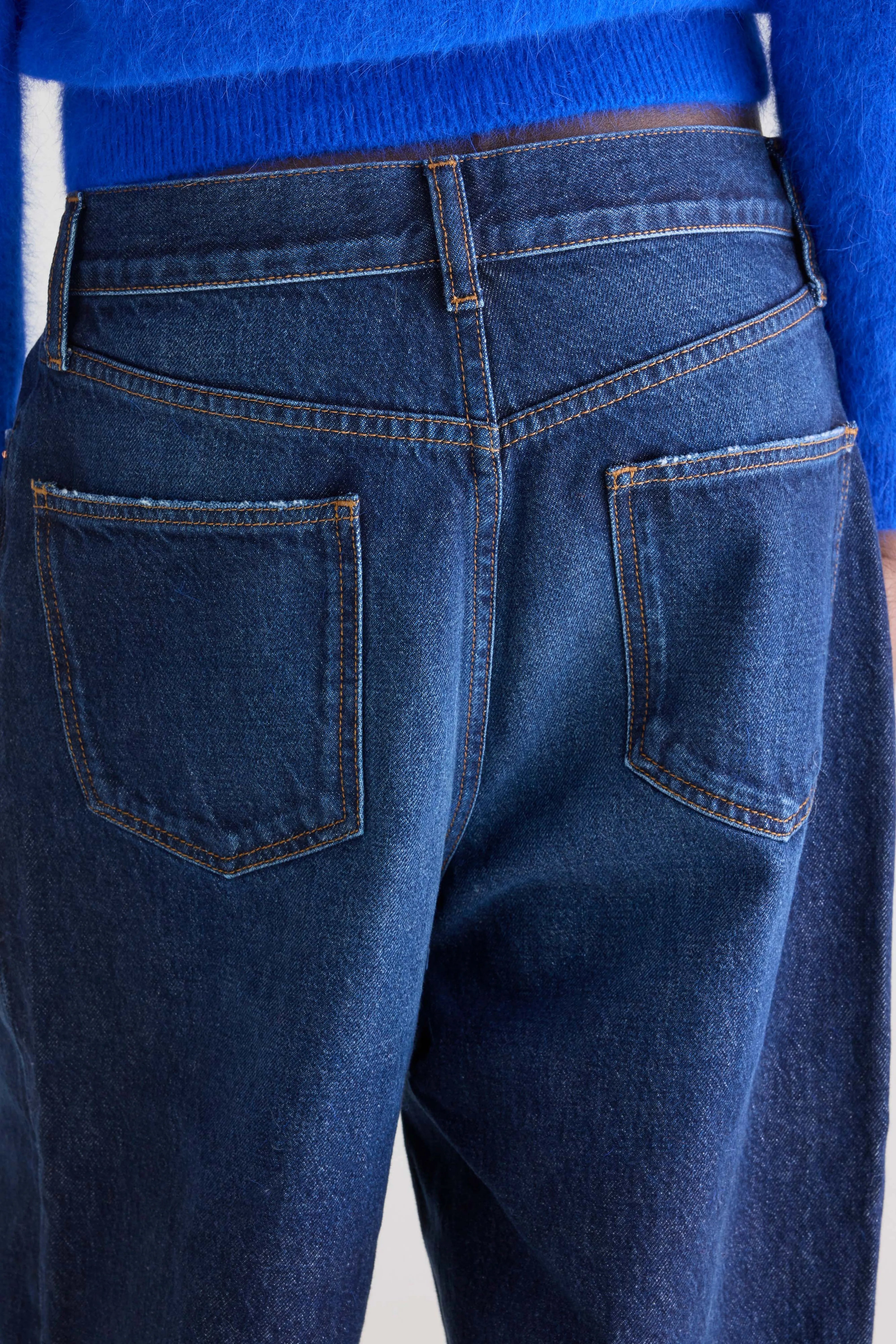 Denim N. 64 wijde jeans (252 / W / RINSE)