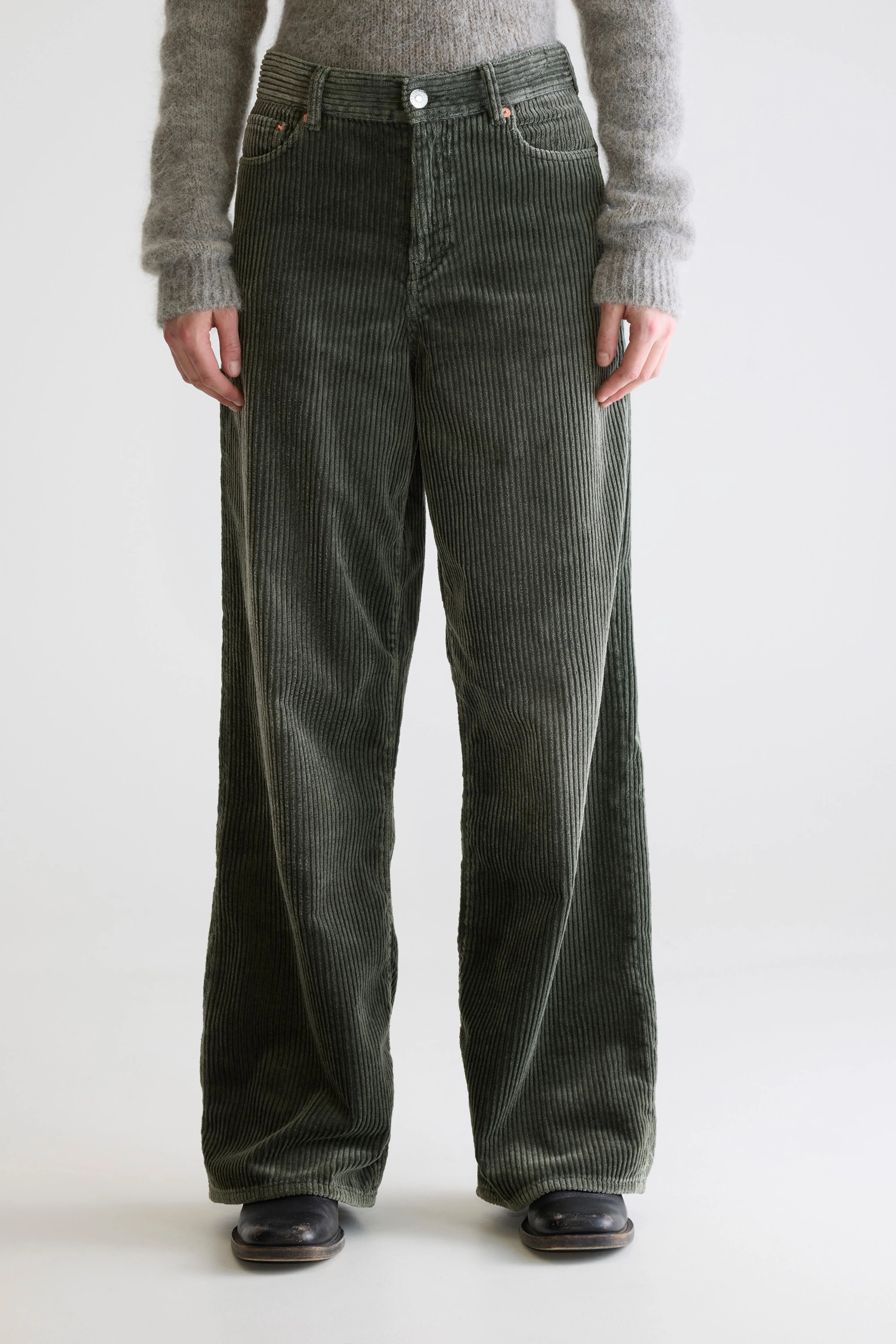 Denim N. 64 Wide Jeans - Sage For Women | Bellerose