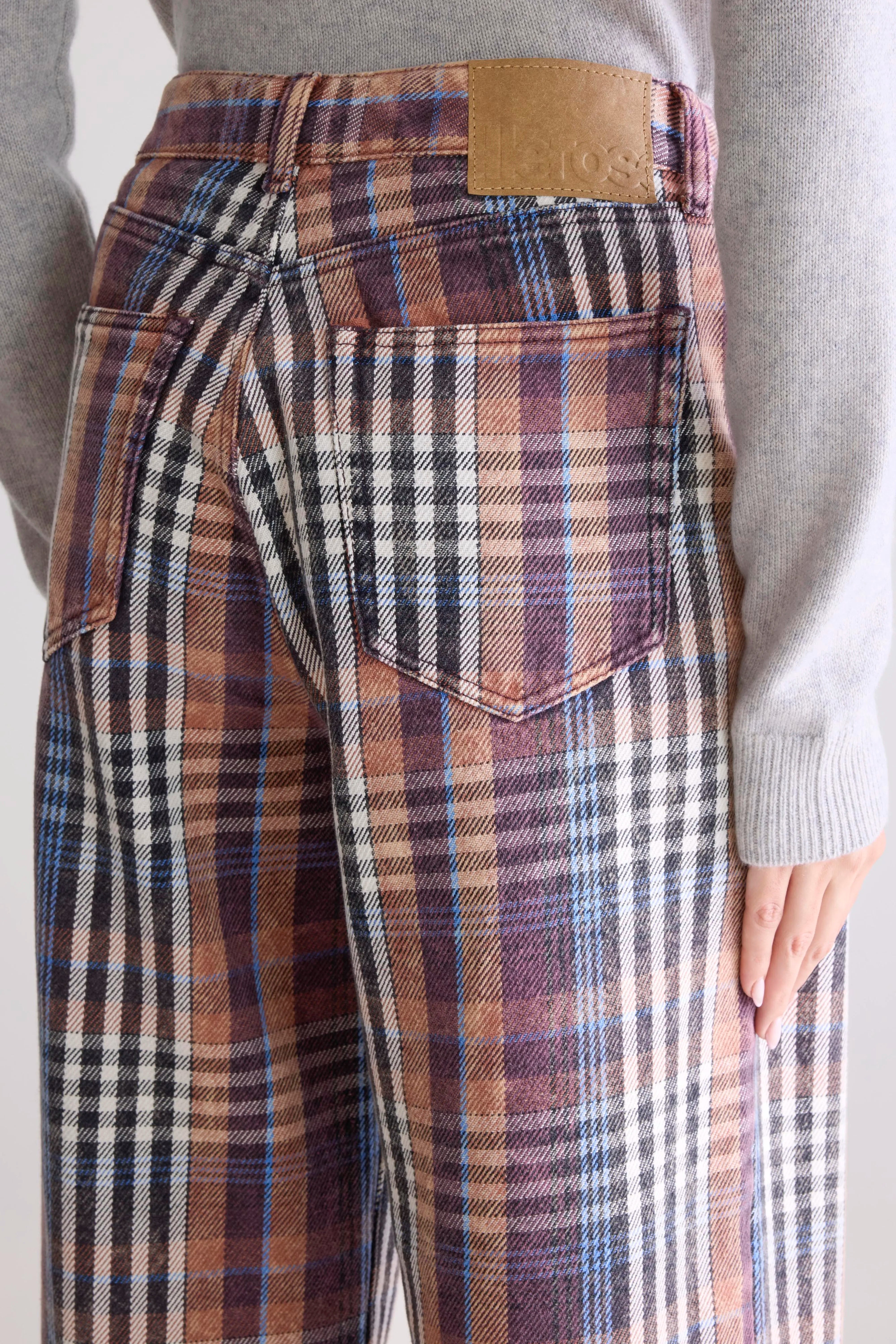 Denim N. 66 wide jeans (252 / W / CHECK A)