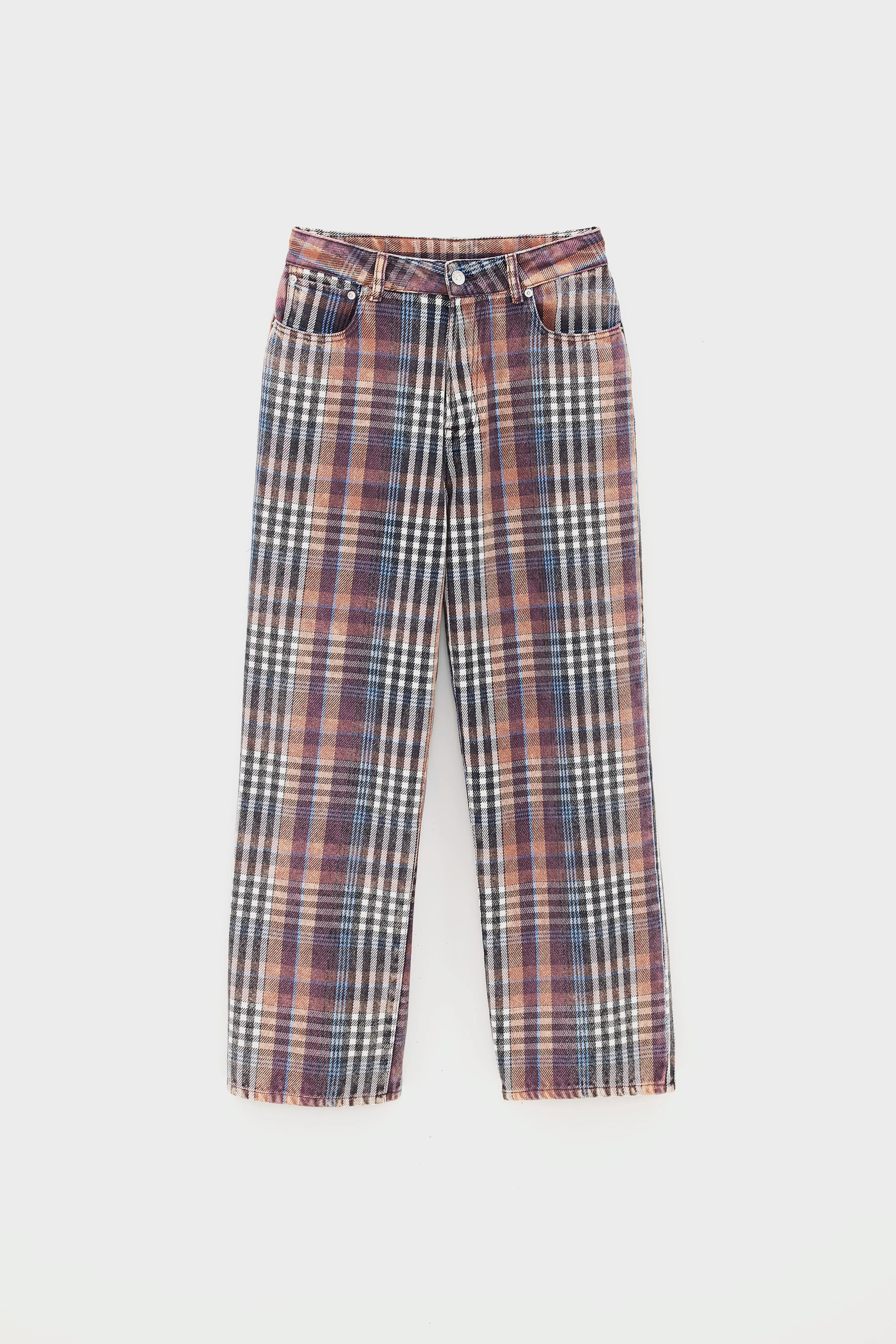 Denim N. 66 wijde jeans (252 / W / CHECK A)