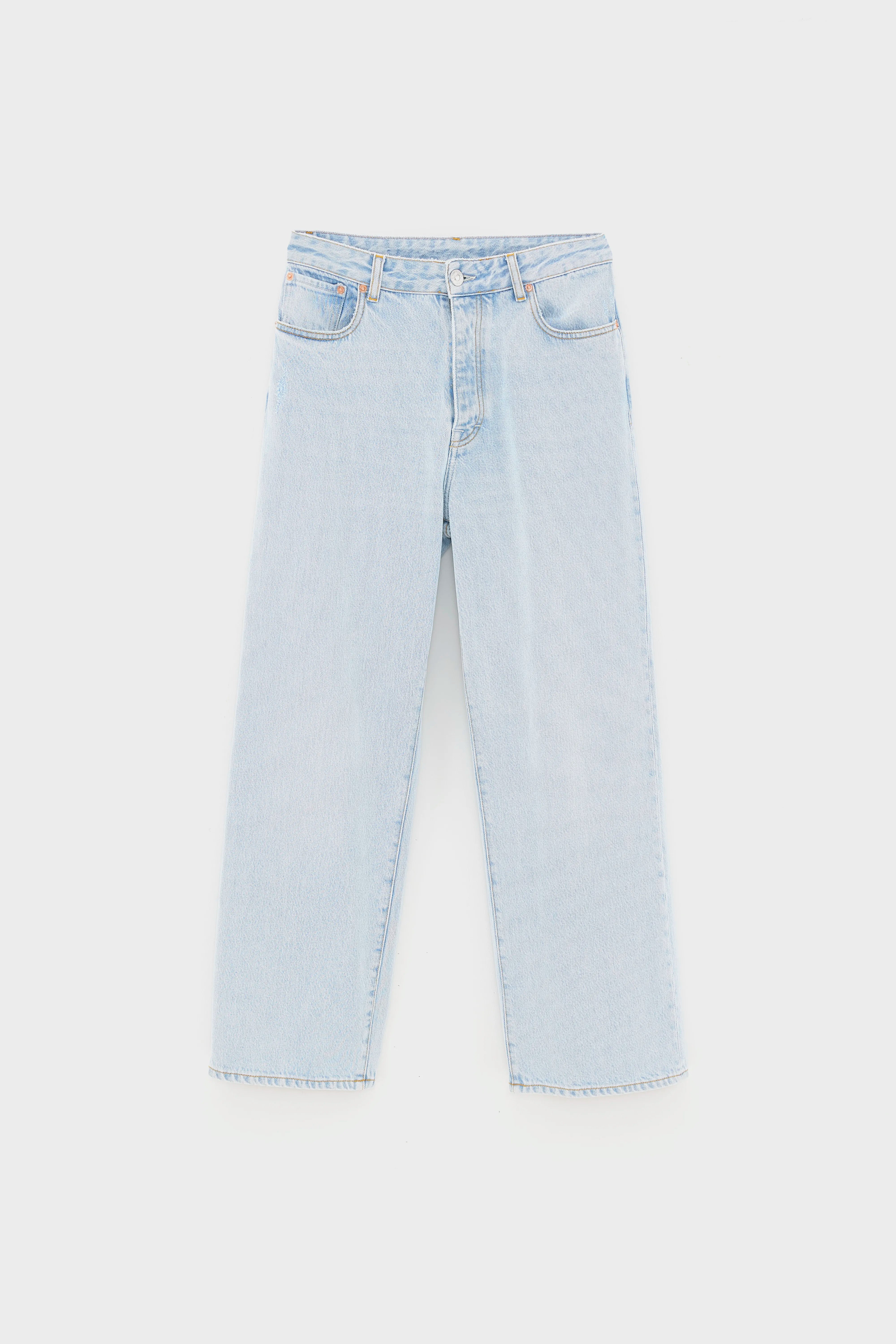 Denim N. 66 wide jeans (252 / W / USED LT BLUE)