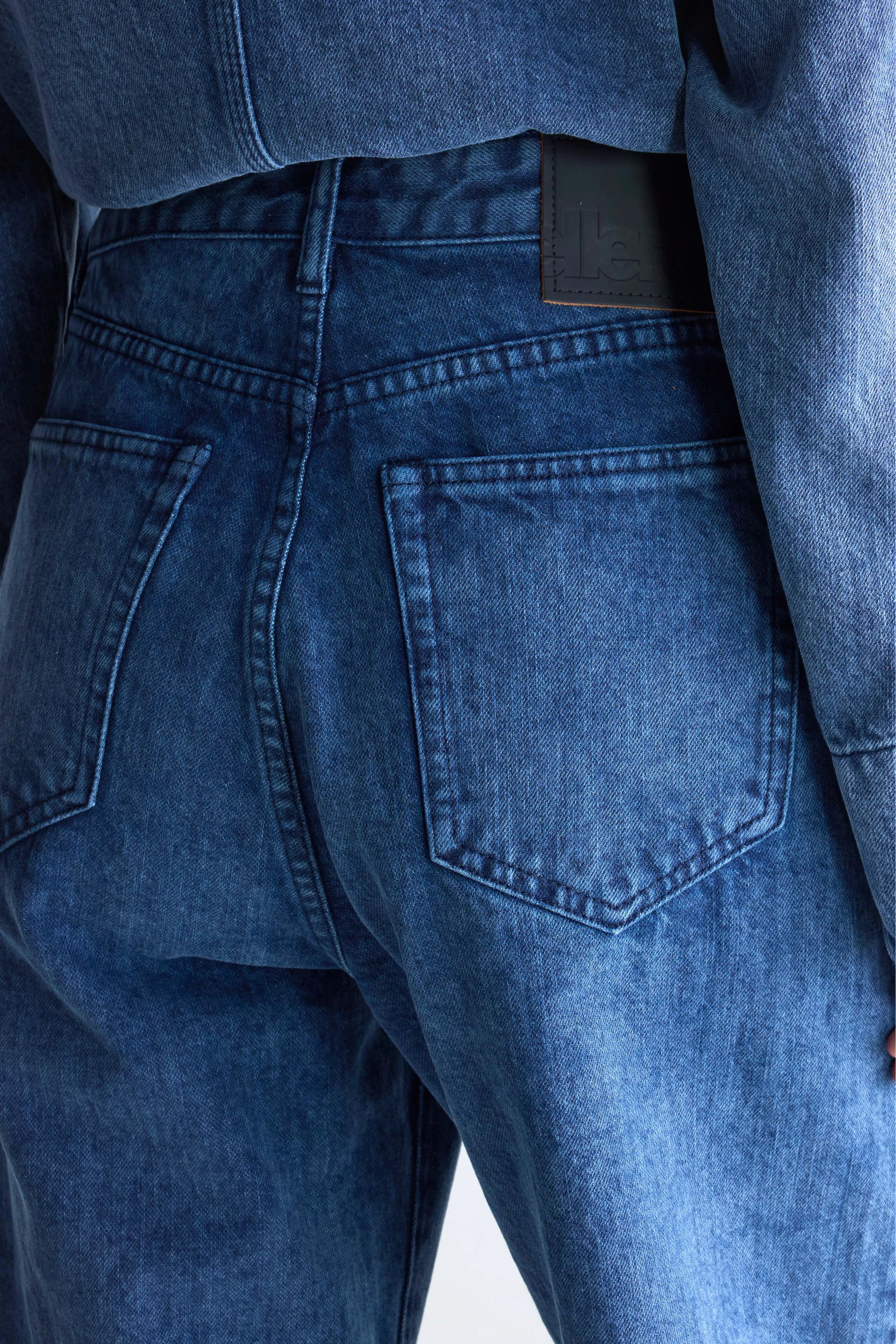 Denim N. 66 wijde jeans (252 / W / BLUE SNOW)