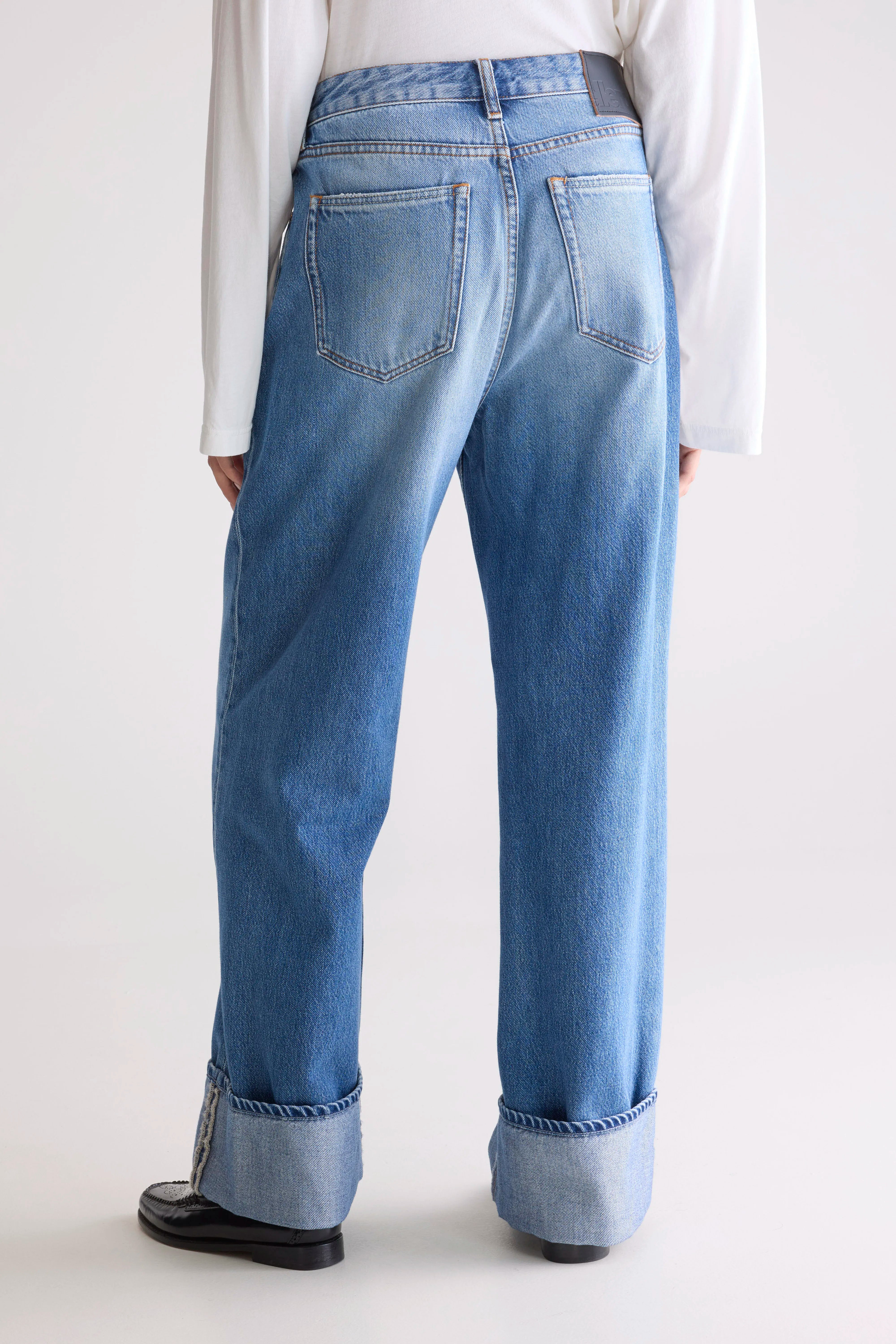 Denim N. 67 Loose Jeans - Blue stone For Women | Bellerose