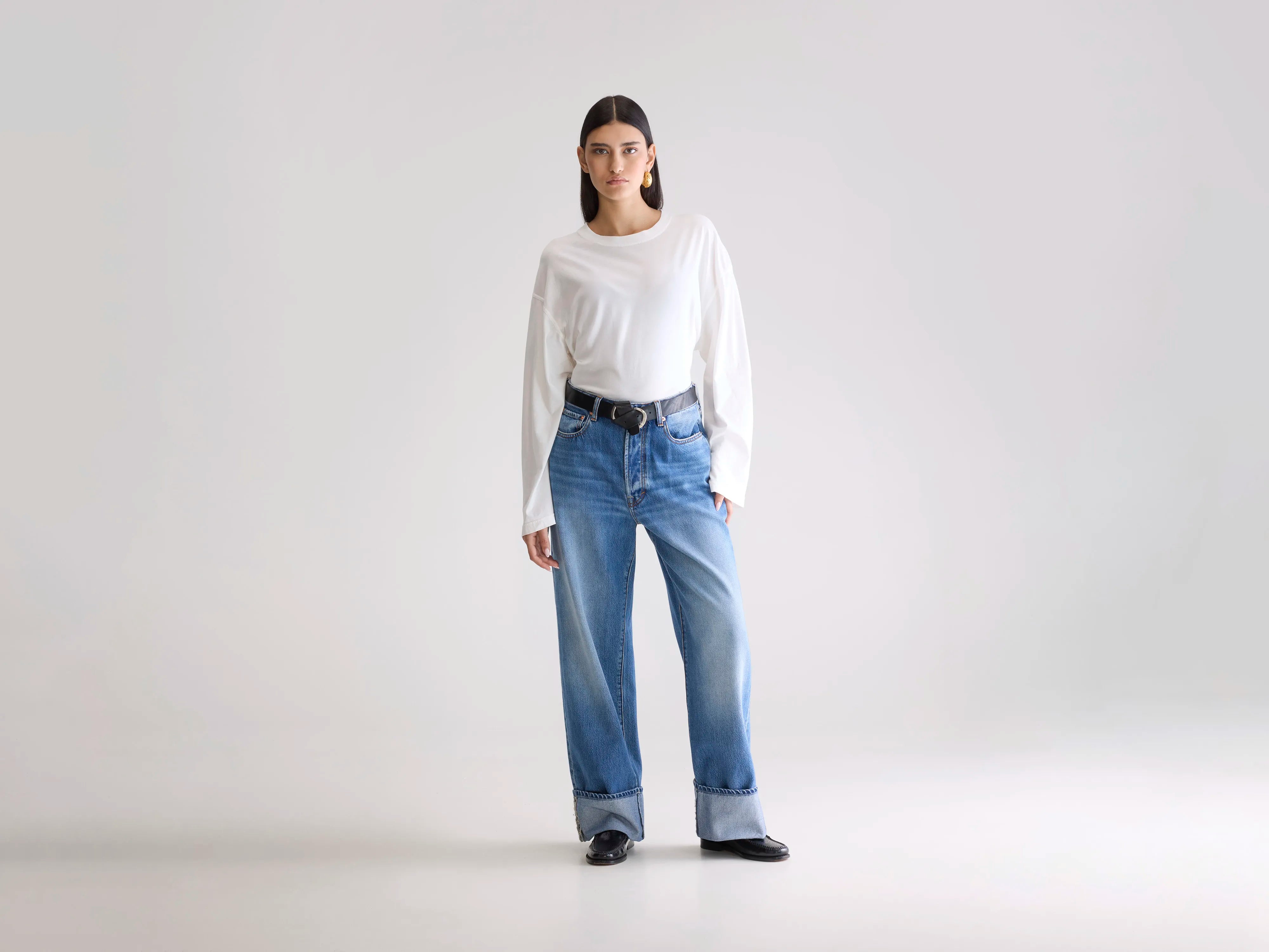 Denim N. 67 loose jeans (252 / W / BLUE STONE)
