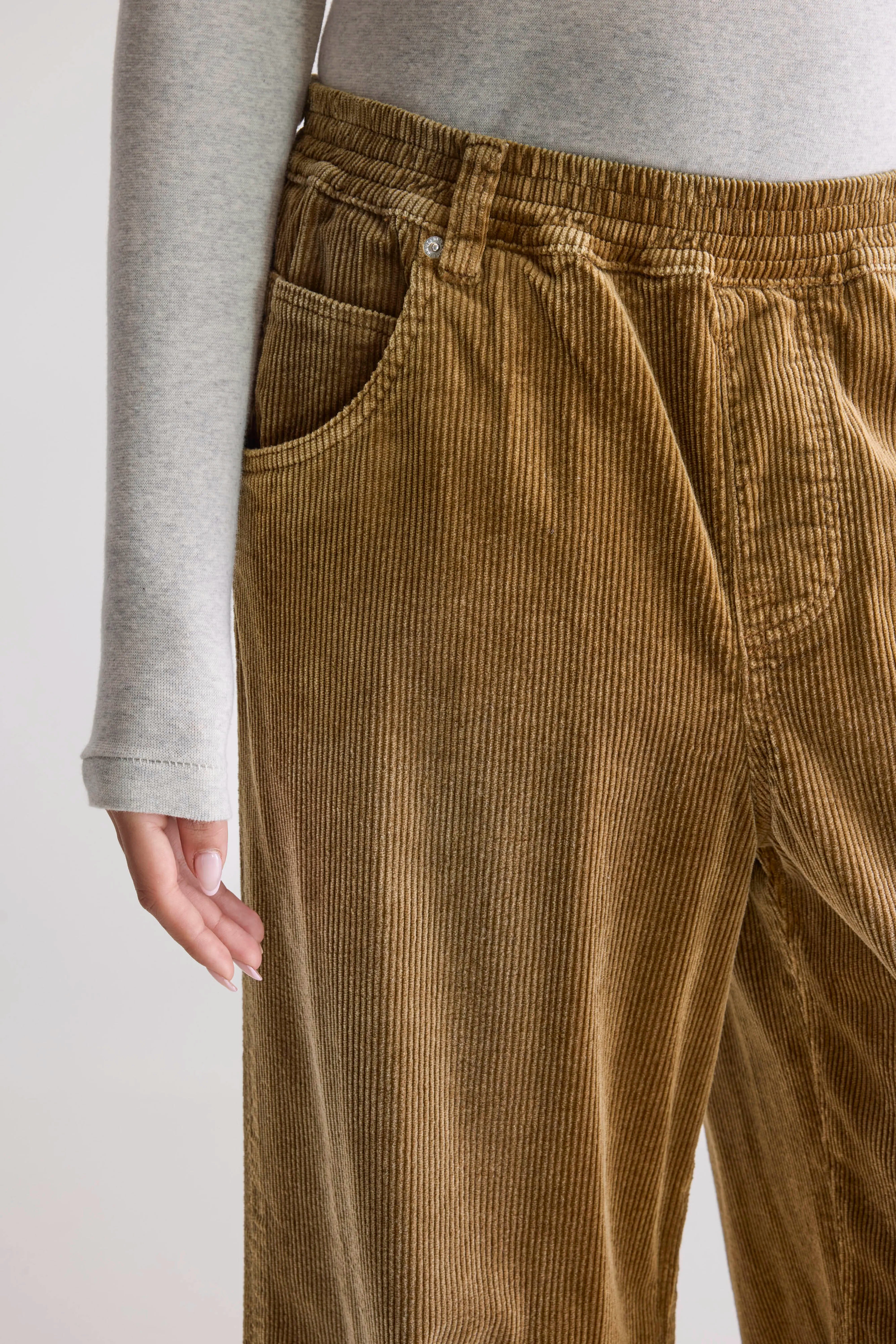Galina wide trousers (252 / W / SOIL)
