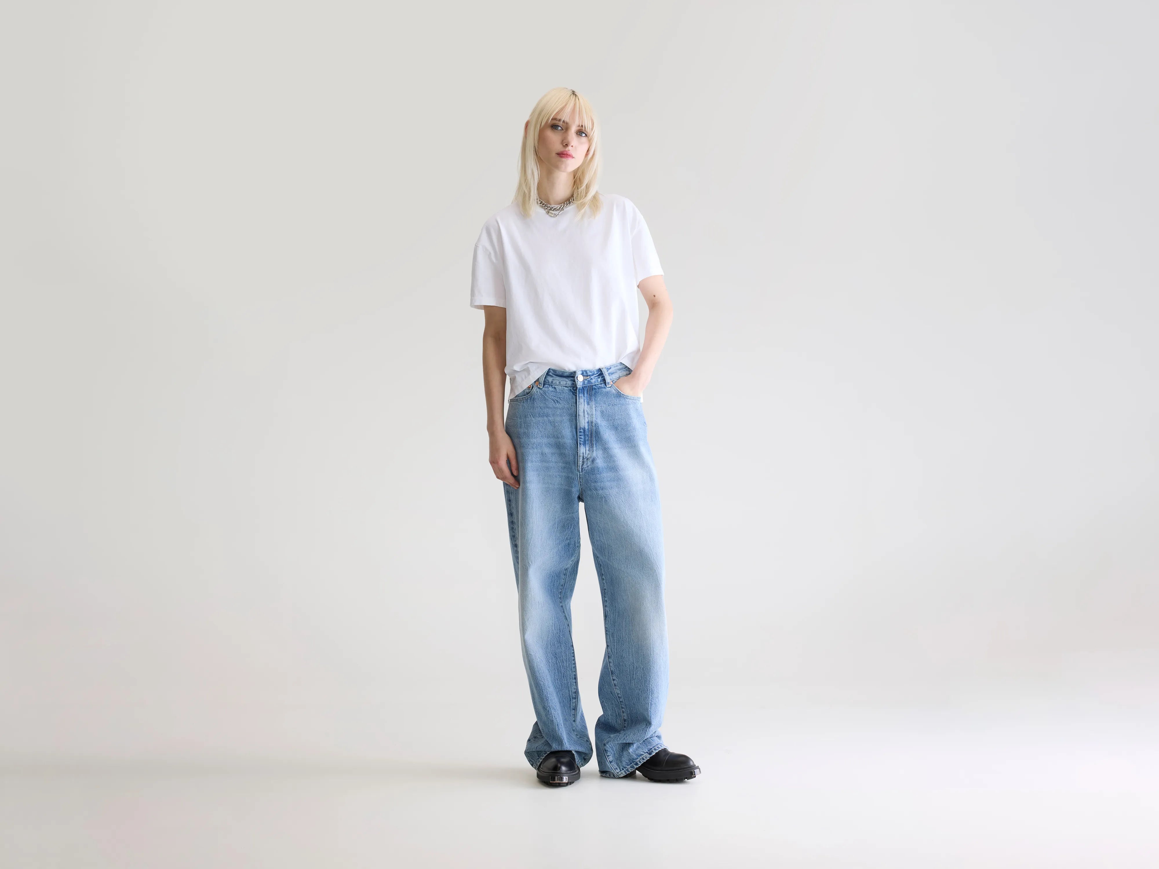 Denim N. 68 baggy jeans (252 / W / VINTAGE BLUE)